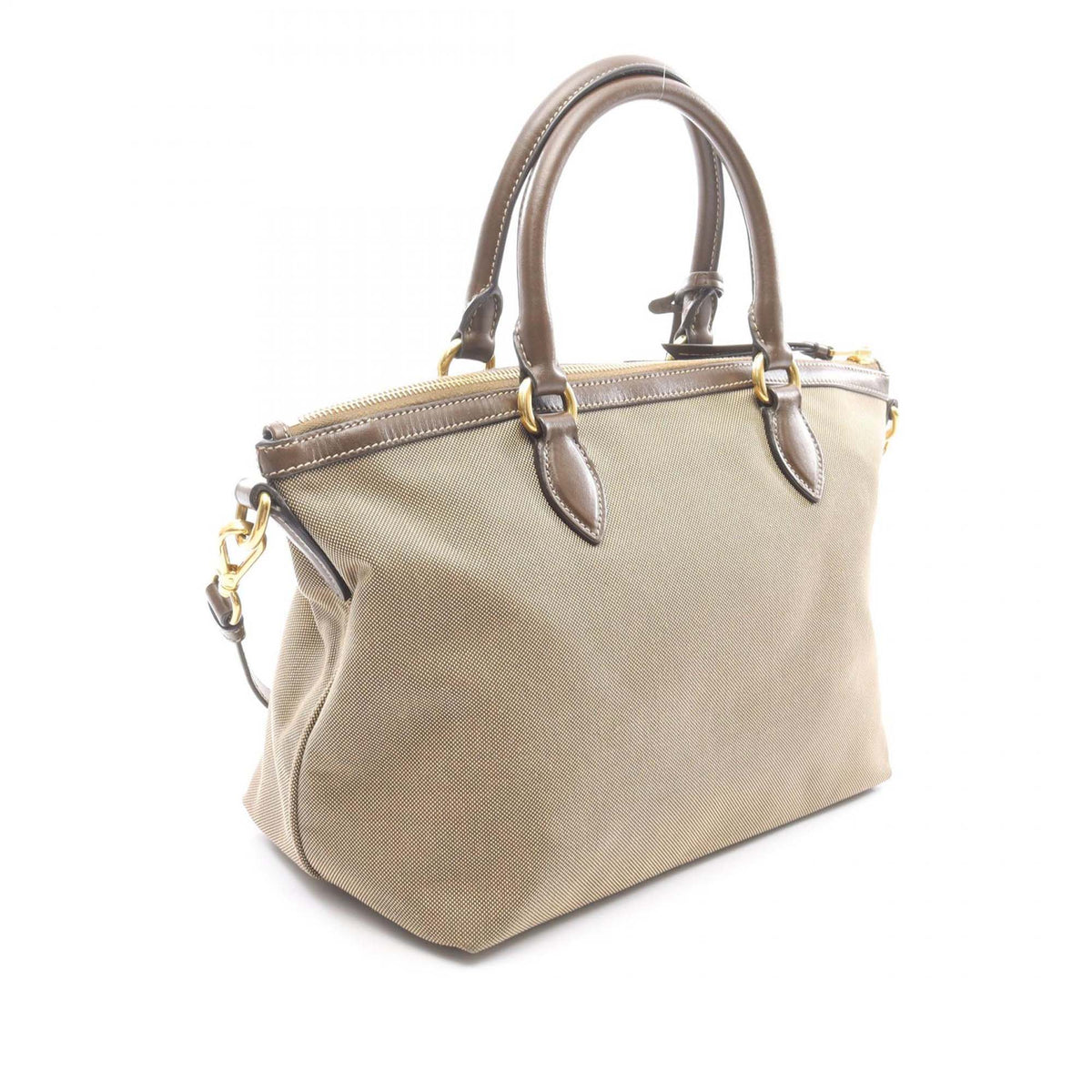 Prada Canapa Logo Jacquard Tote