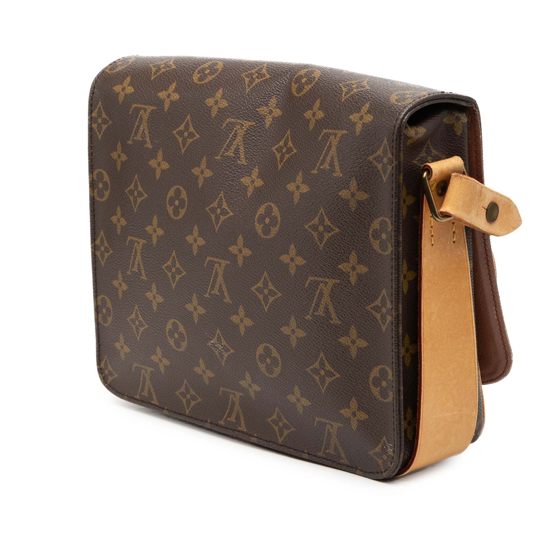 Louis Vuitton Monogram Cartouchiere GM