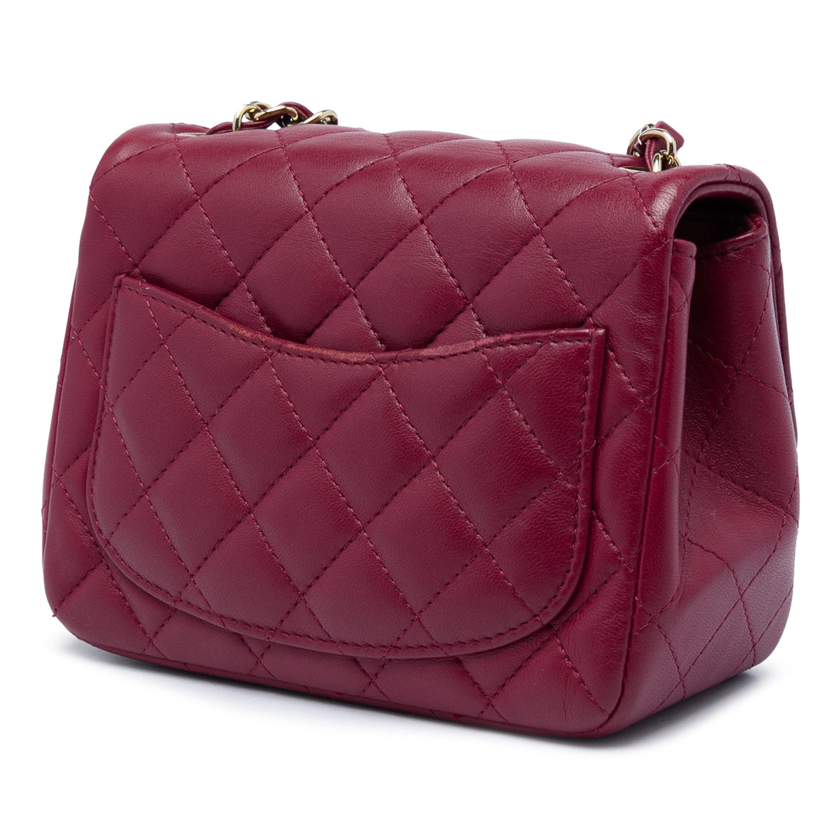 Chanel Mini Square Classic Lambskin Single Flap