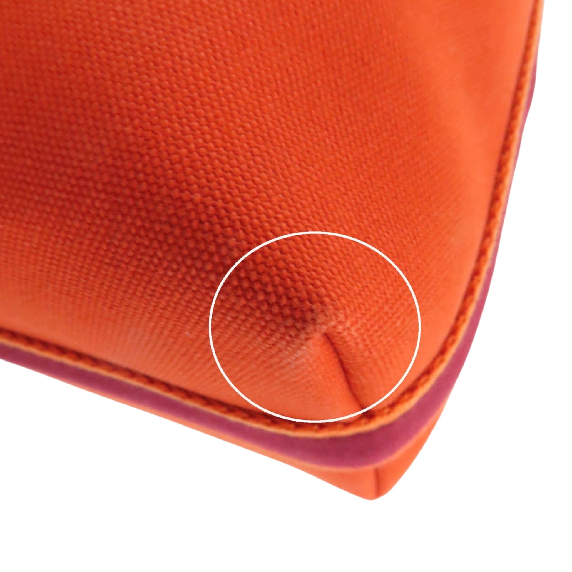 Hermès Small Toile Bride A Brac Case