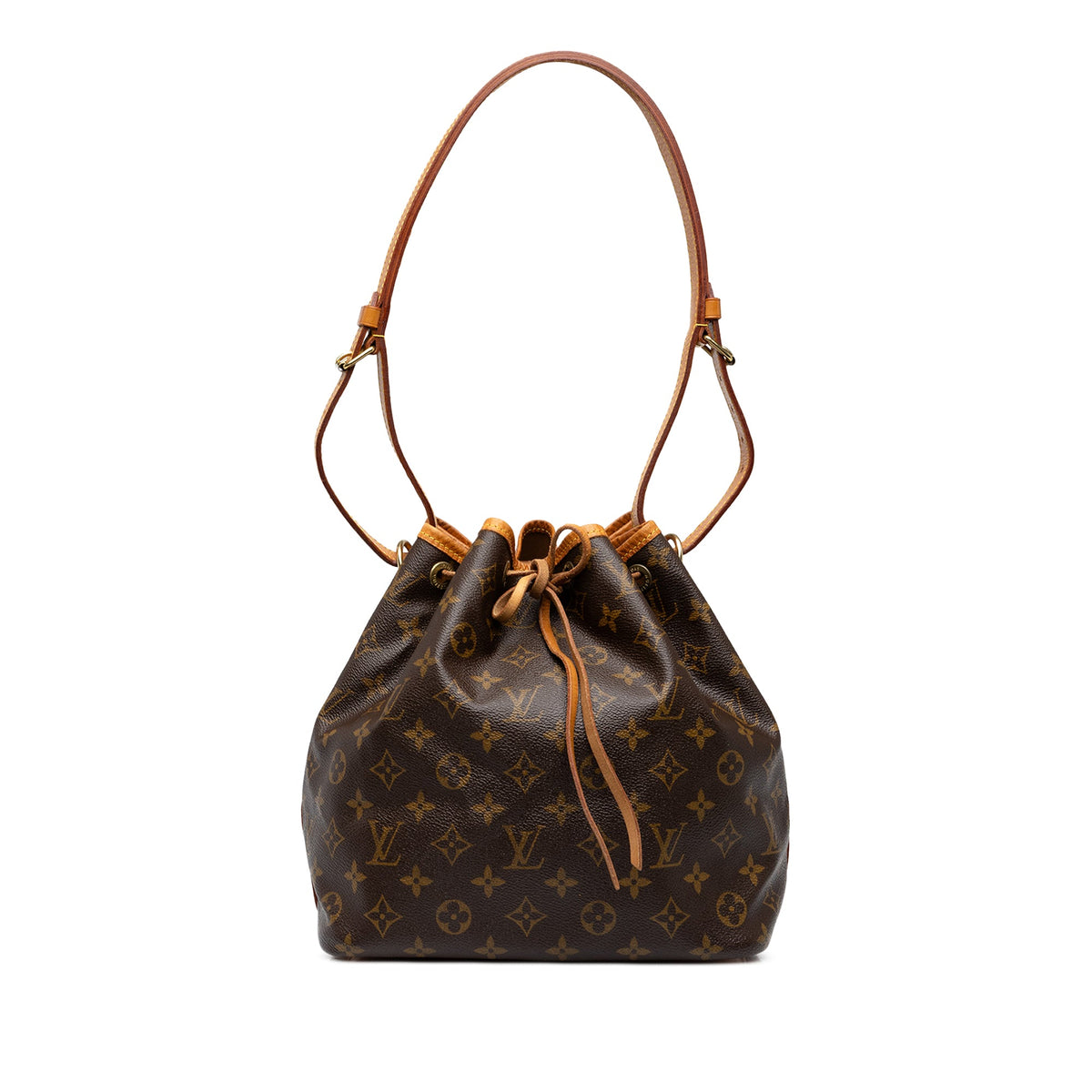 Louis Vuitton Monogram Petit Noe — Brown