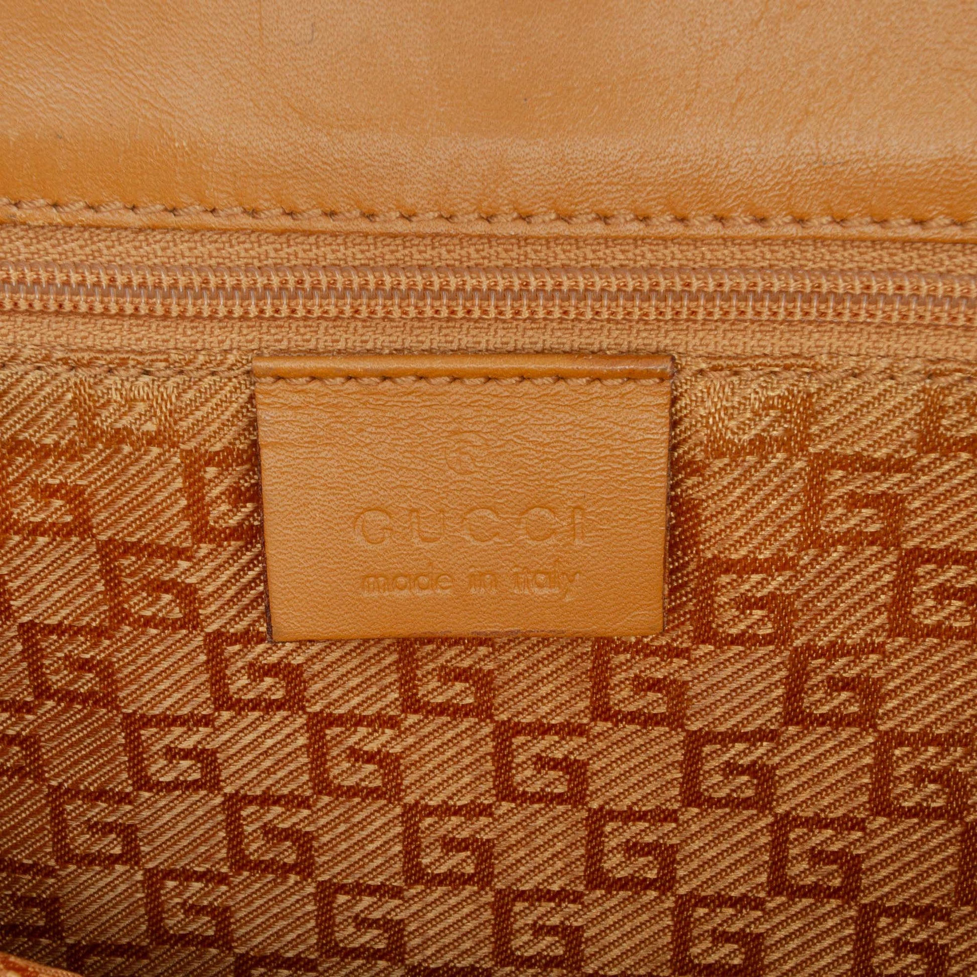 Gucci Suede Jackie Bardot Handbag