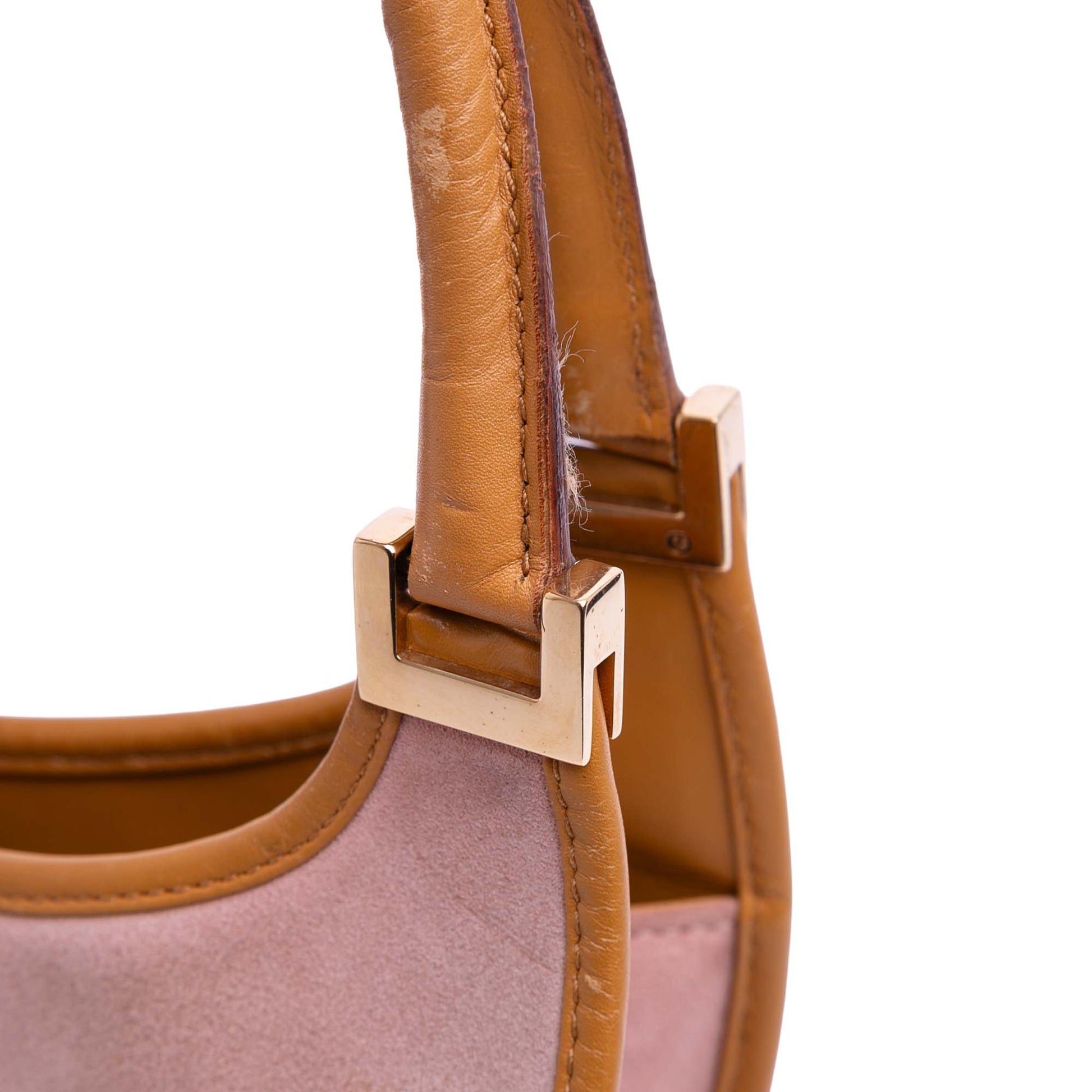 Gucci Suede Jackie Bardot Handbag