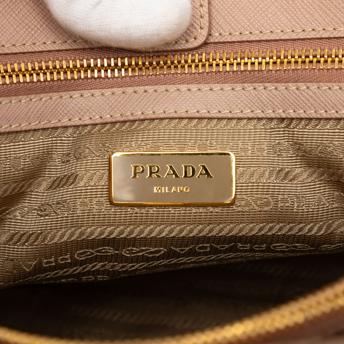 Prada Large Saffiano Lux Galleria Satchel