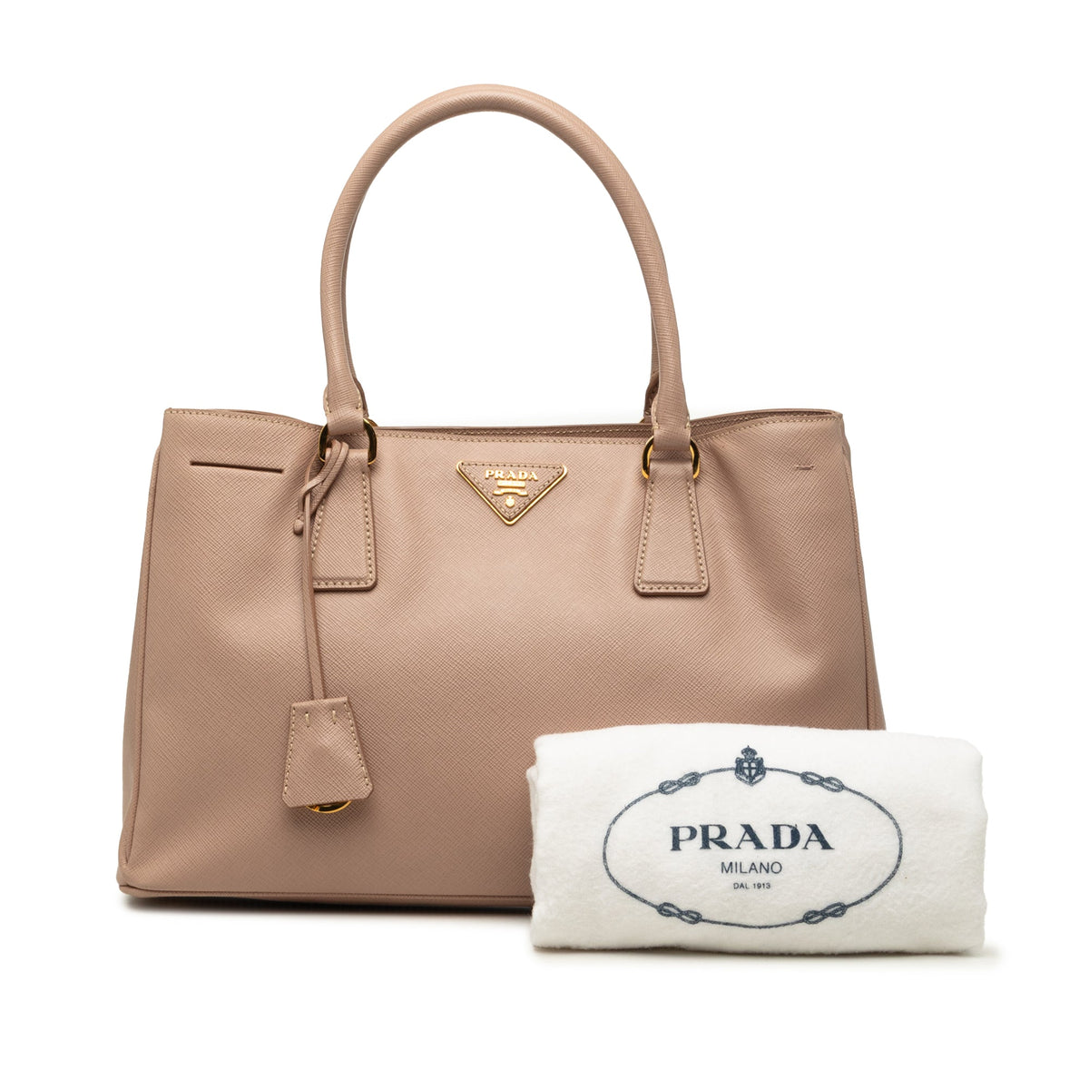 Prada Large Saffiano Lux Galleria Satchel