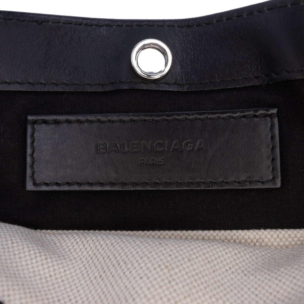 Balenciaga Canvas Navy Pochette Crossbody