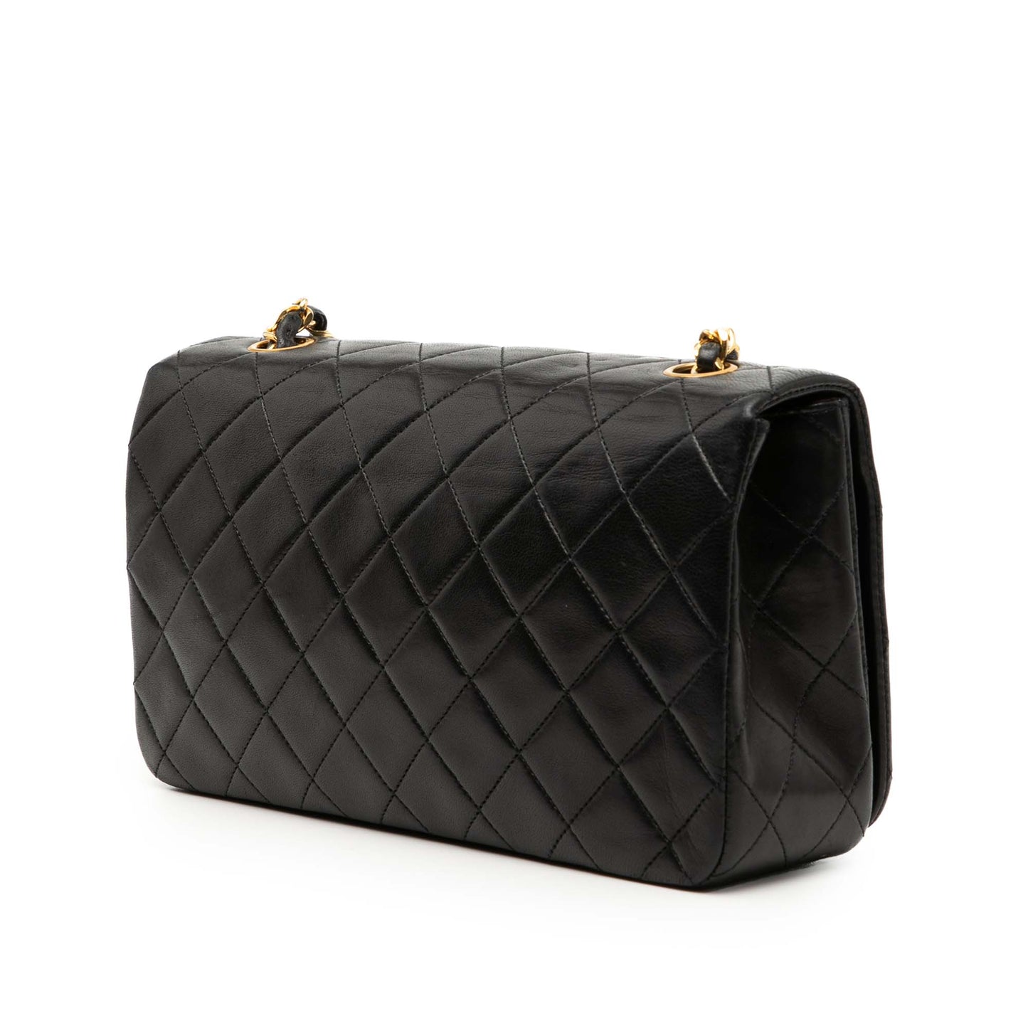 Medium Quilted Lambskin Full Flap