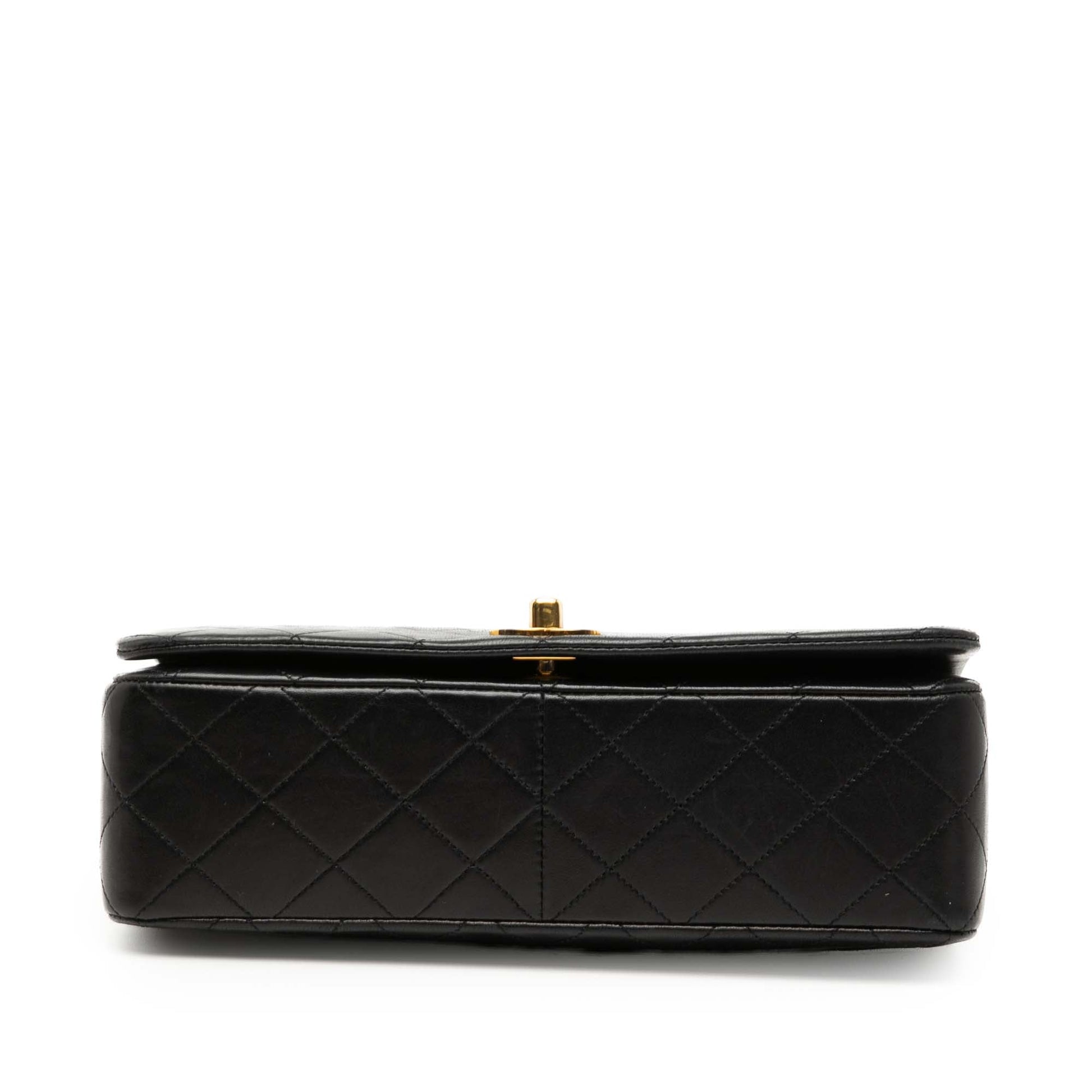 Medium Quilted Lambskin Full Flap
