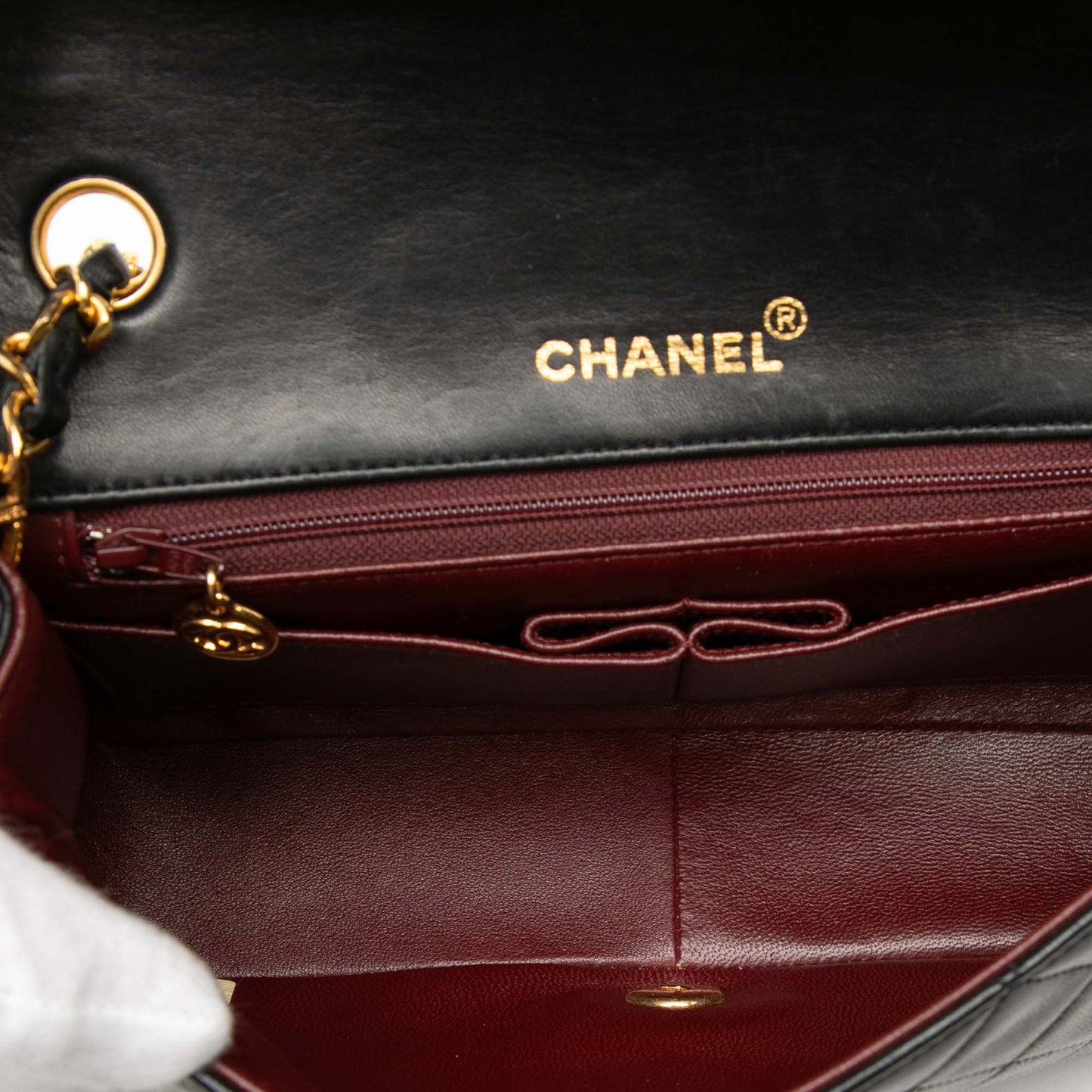 Medium Quilted Lambskin Full Flap