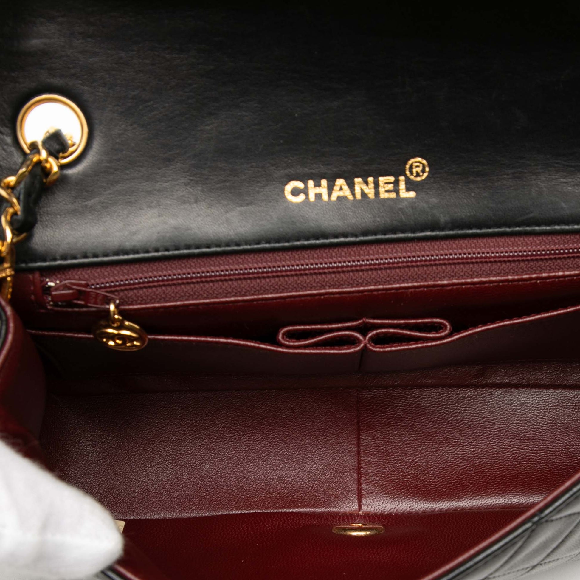 Medium Quilted Lambskin Full Flap