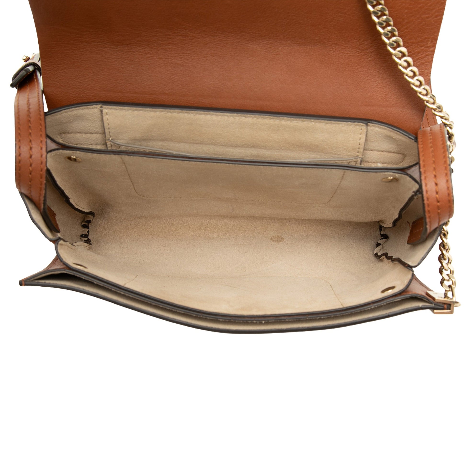 Chloé Small Suede and Calfskin Faye Crossbody