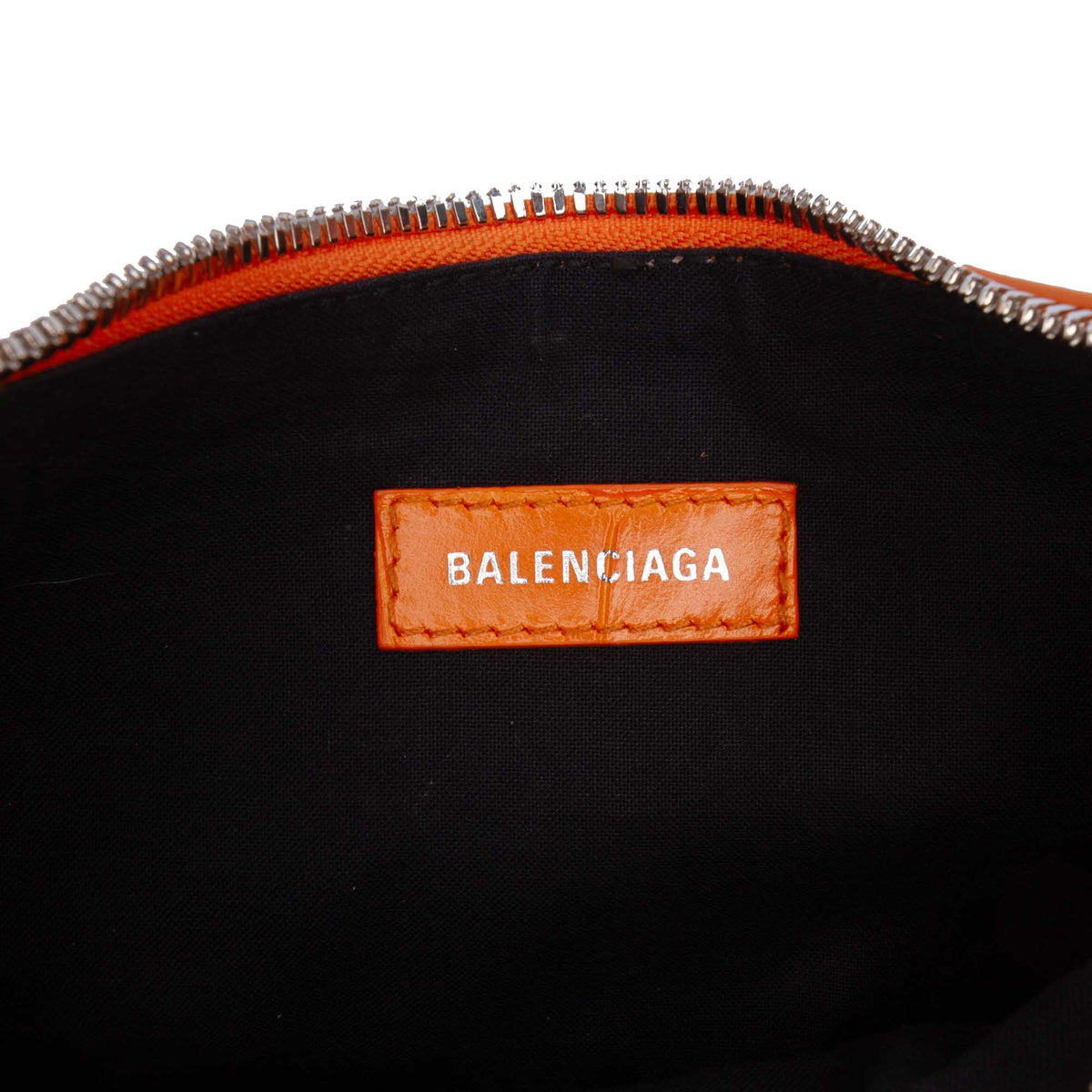Balenciaga Croc Embossed Leather Motocross Le Cagole XS