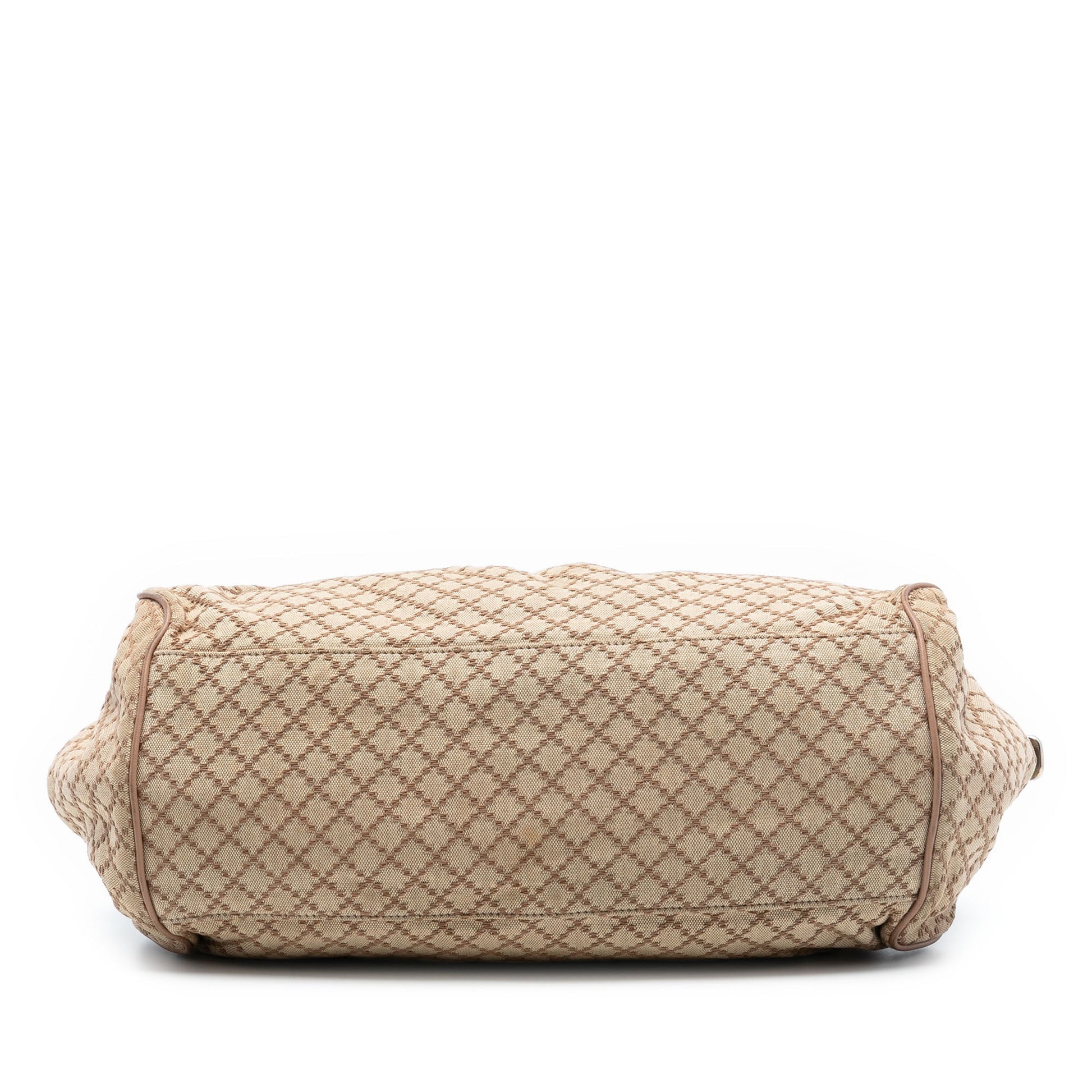 Gucci Diamante Canvas Sukey Satchel