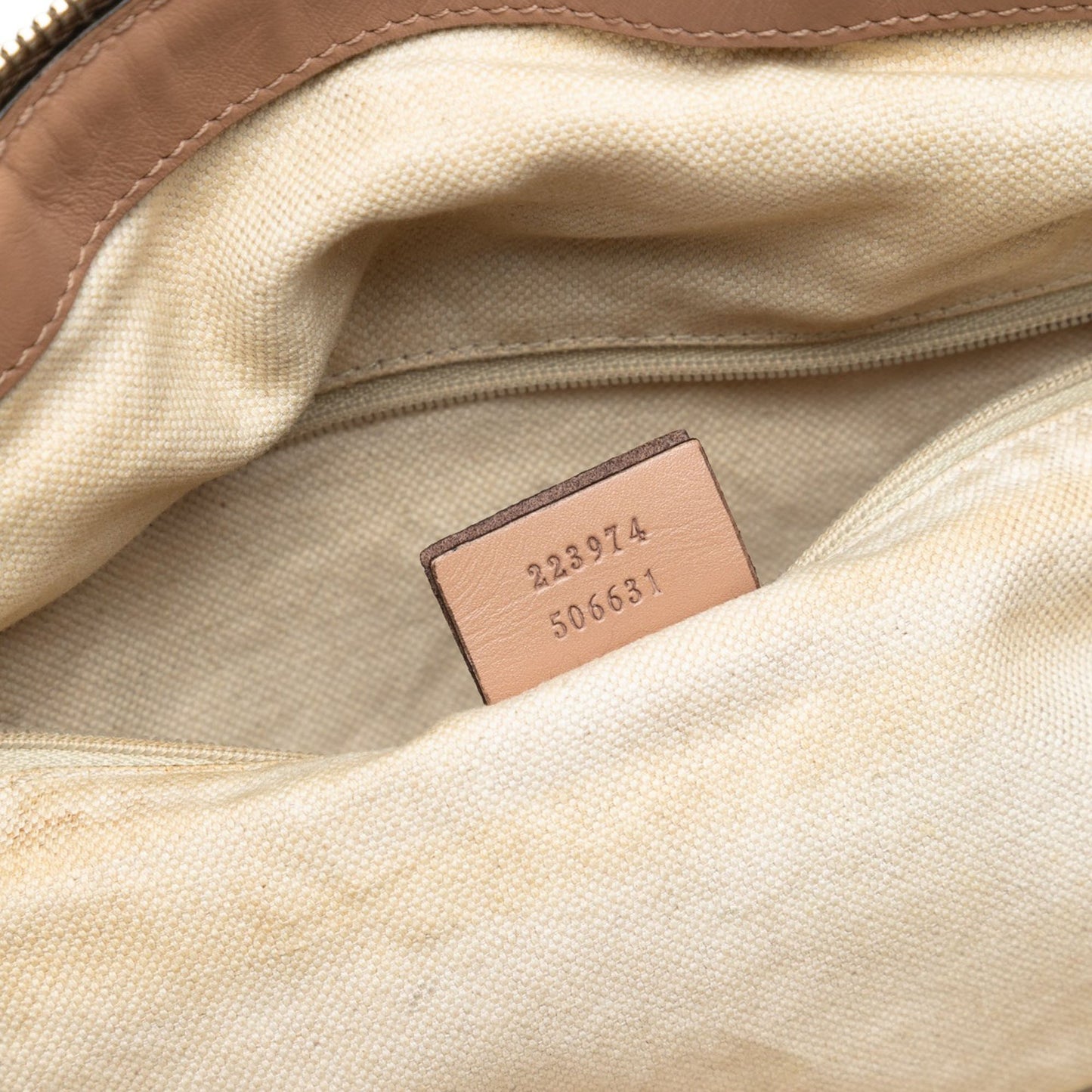 Gucci Diamante Canvas Sukey Satchel