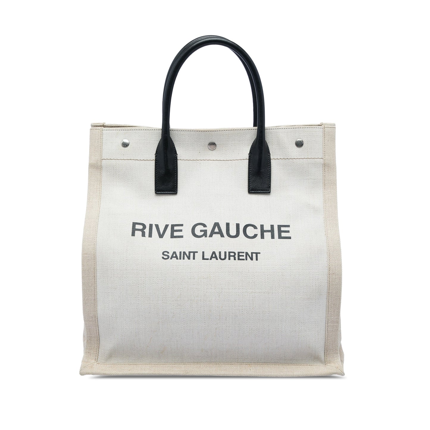 Saint Laurent Canvas Rive Gauche North South Tote