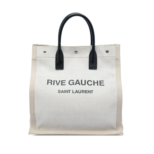 Saint Laurent Canvas Rive Gauche North South Tote