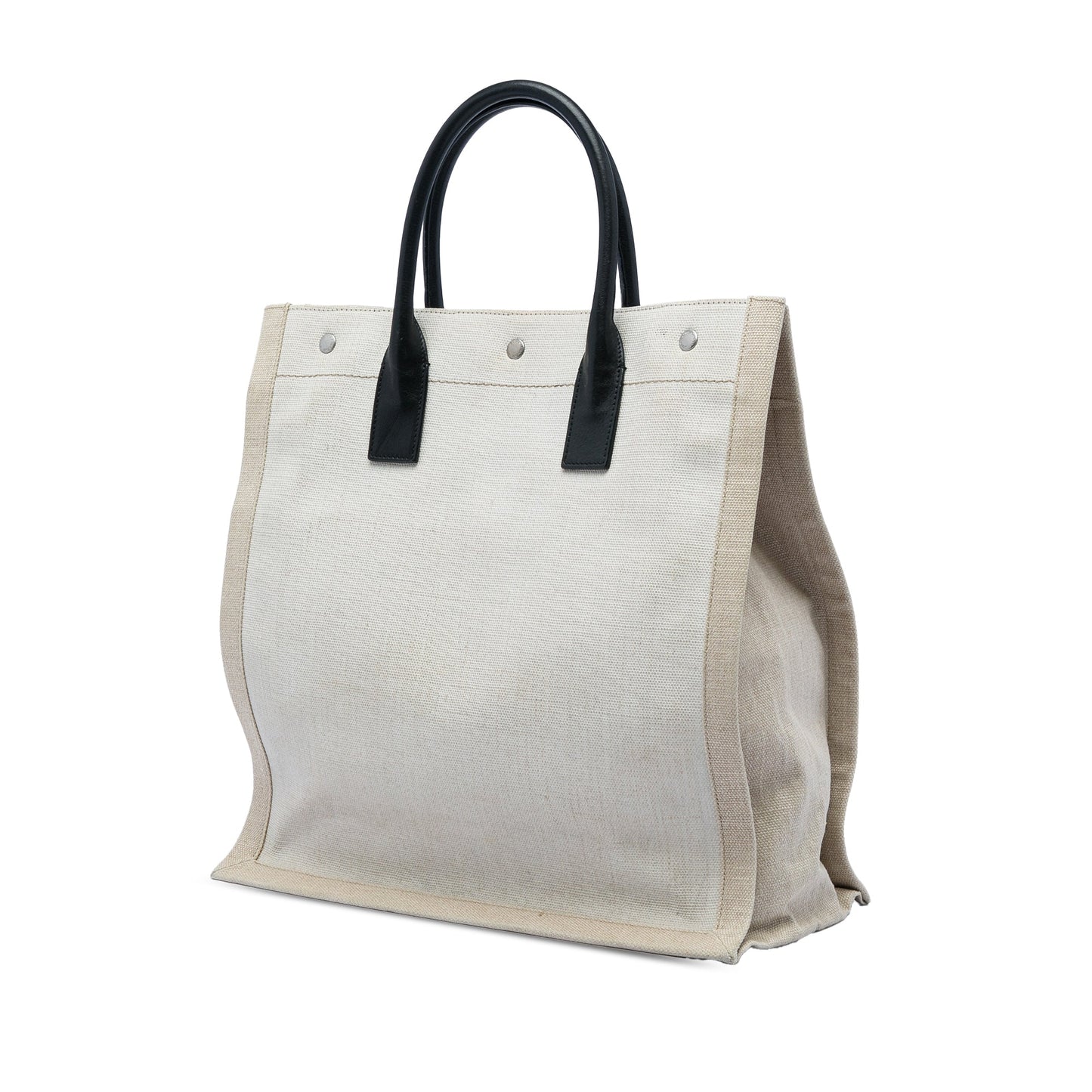Saint Laurent Canvas Rive Gauche North South Tote