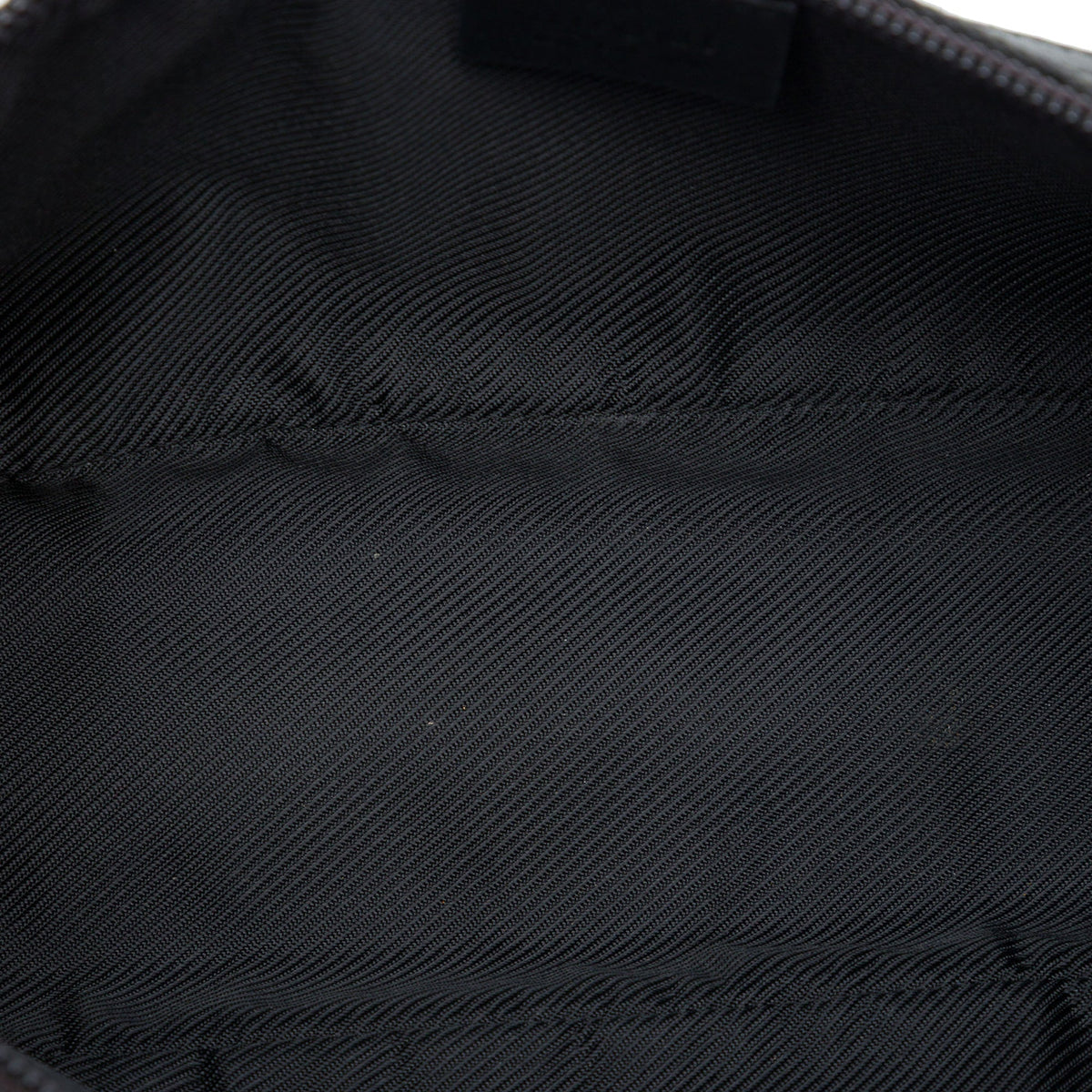Gucci GG Canvas Boat — Black