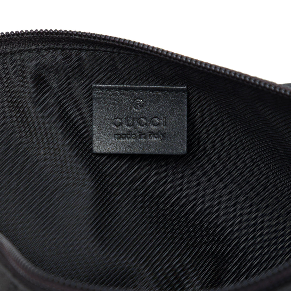 Gucci GG Canvas Boat — Black