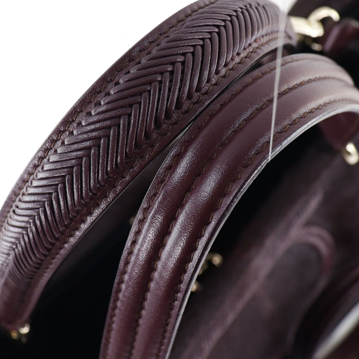 Ferragamo Pony Hair Gancini Satchel — Brown
