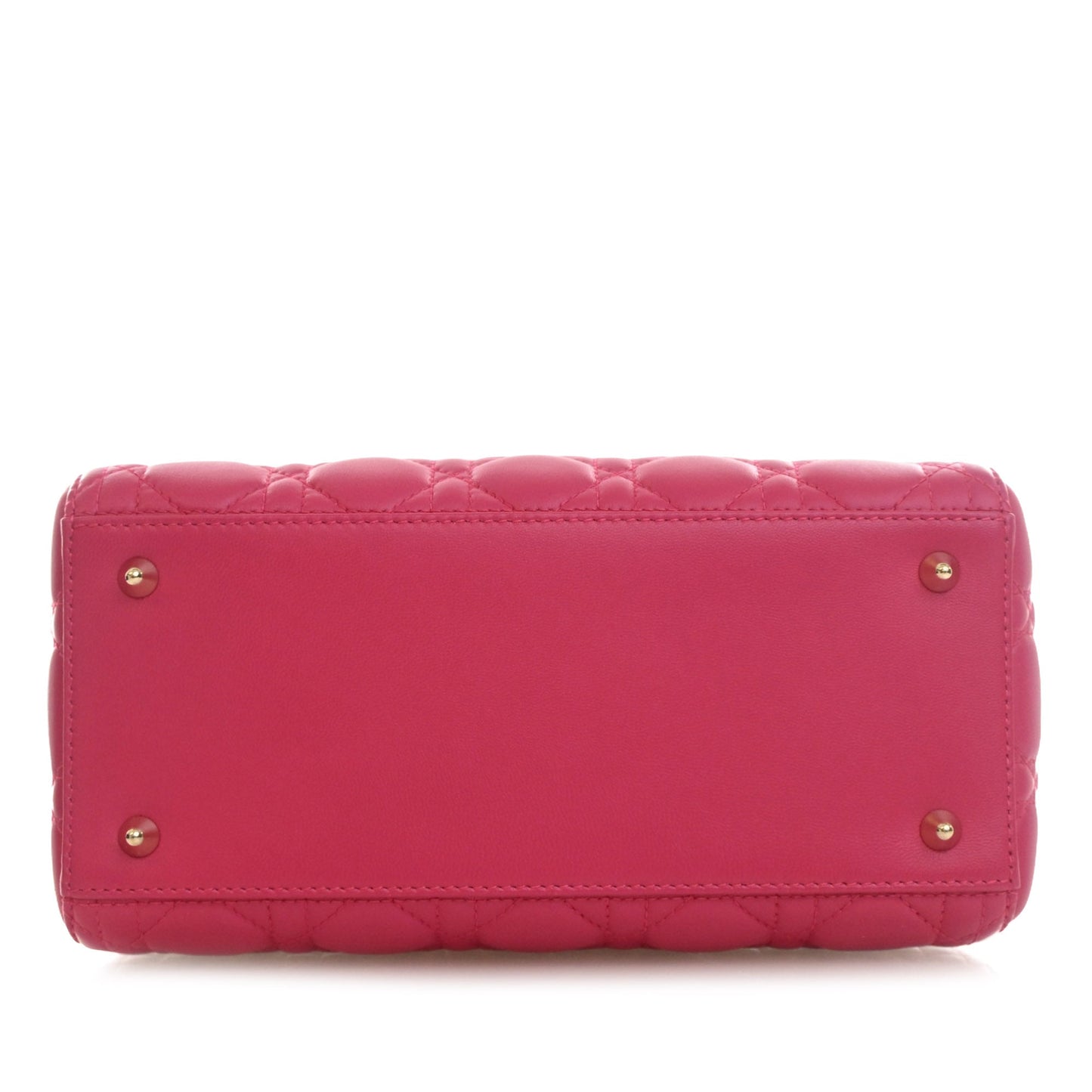 Dior Medium Lambskin Cannage Lady Dior