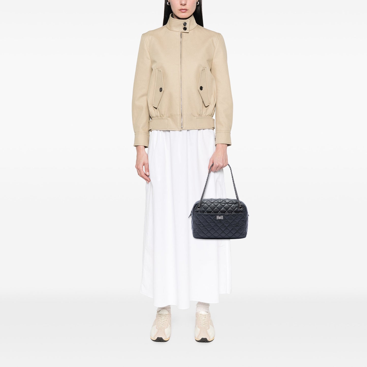 Chanel Large Quilted Aged Calfskin Reissue Camera Bag