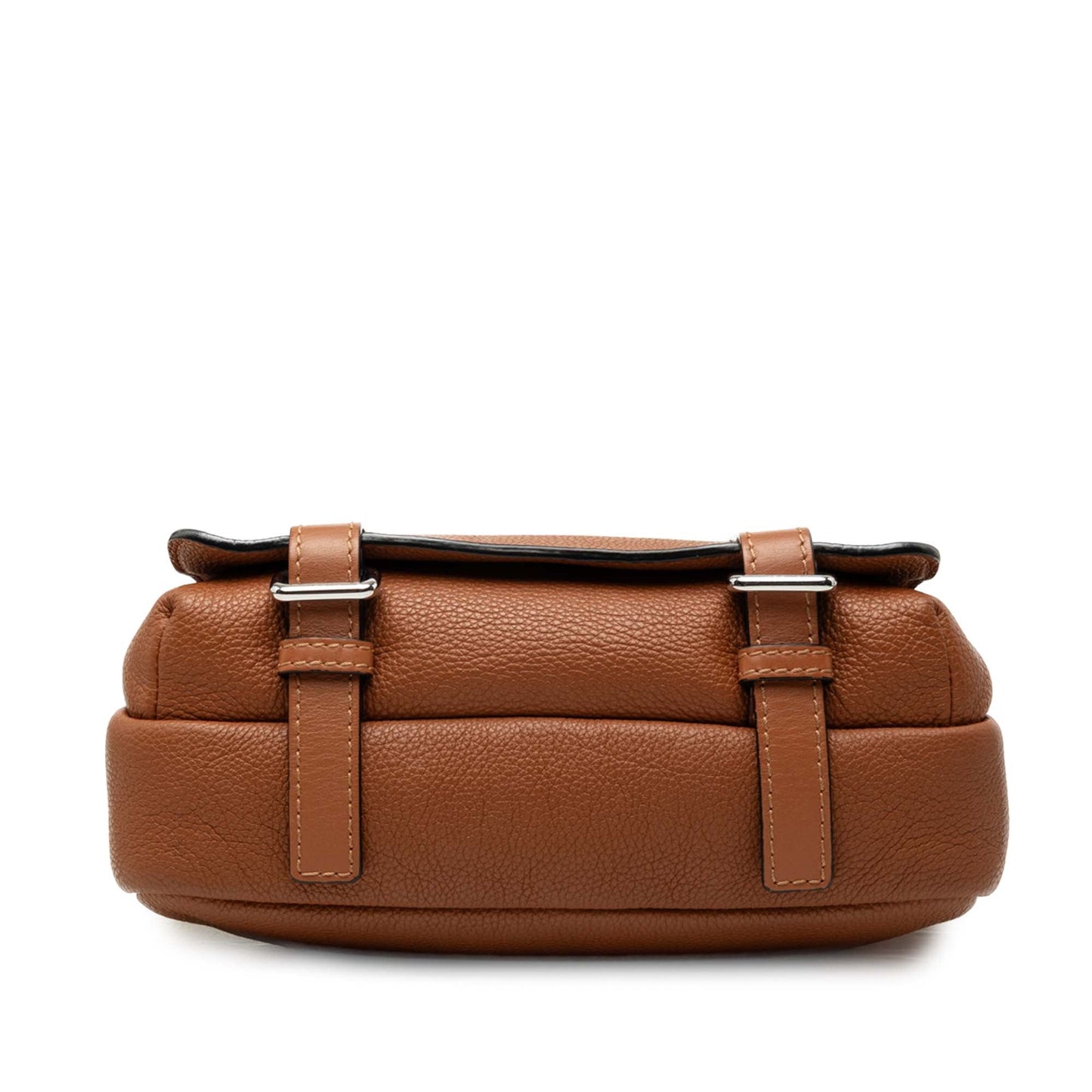 LOEWE Soft Grained Calfskin Military Messenger Bag XS