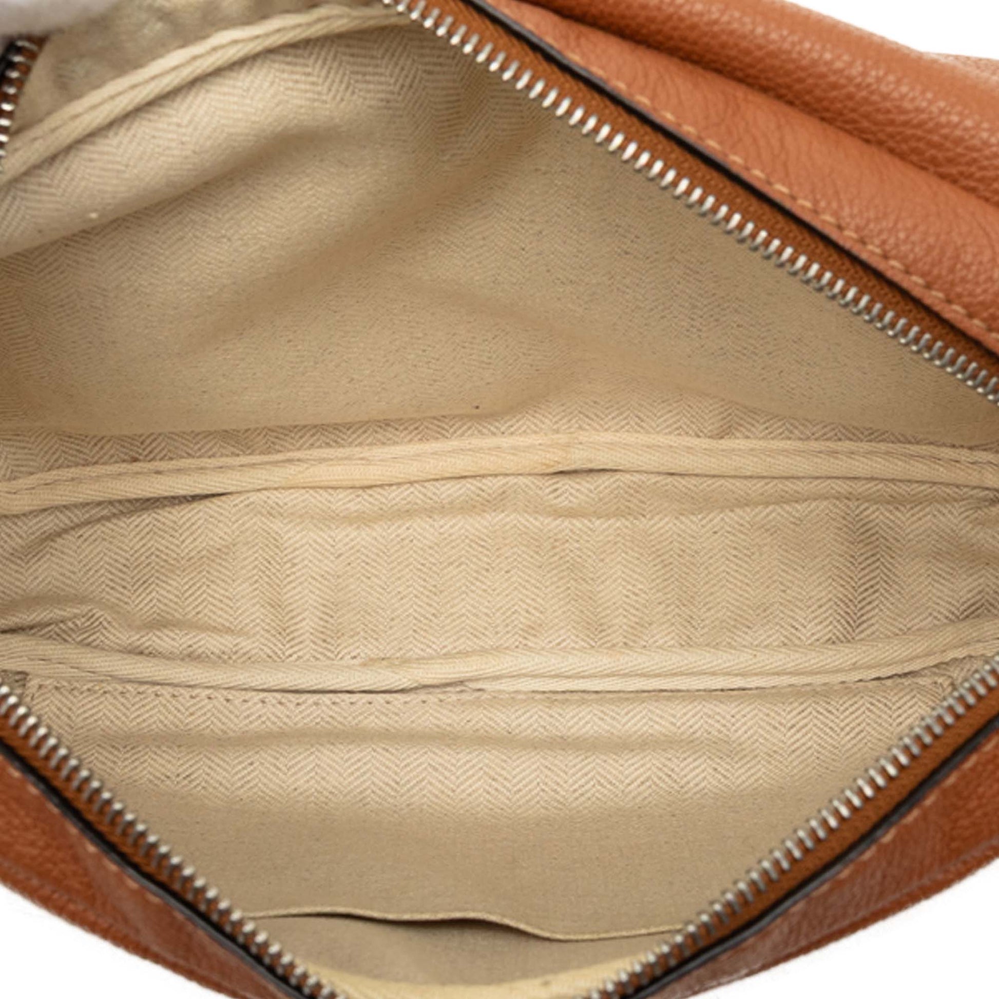 LOEWE Soft Grained Calfskin Military Messenger Bag XS