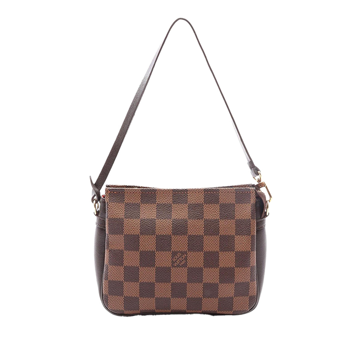 Louis Vuitton Damier Ebene Trousse Pochette — Brown