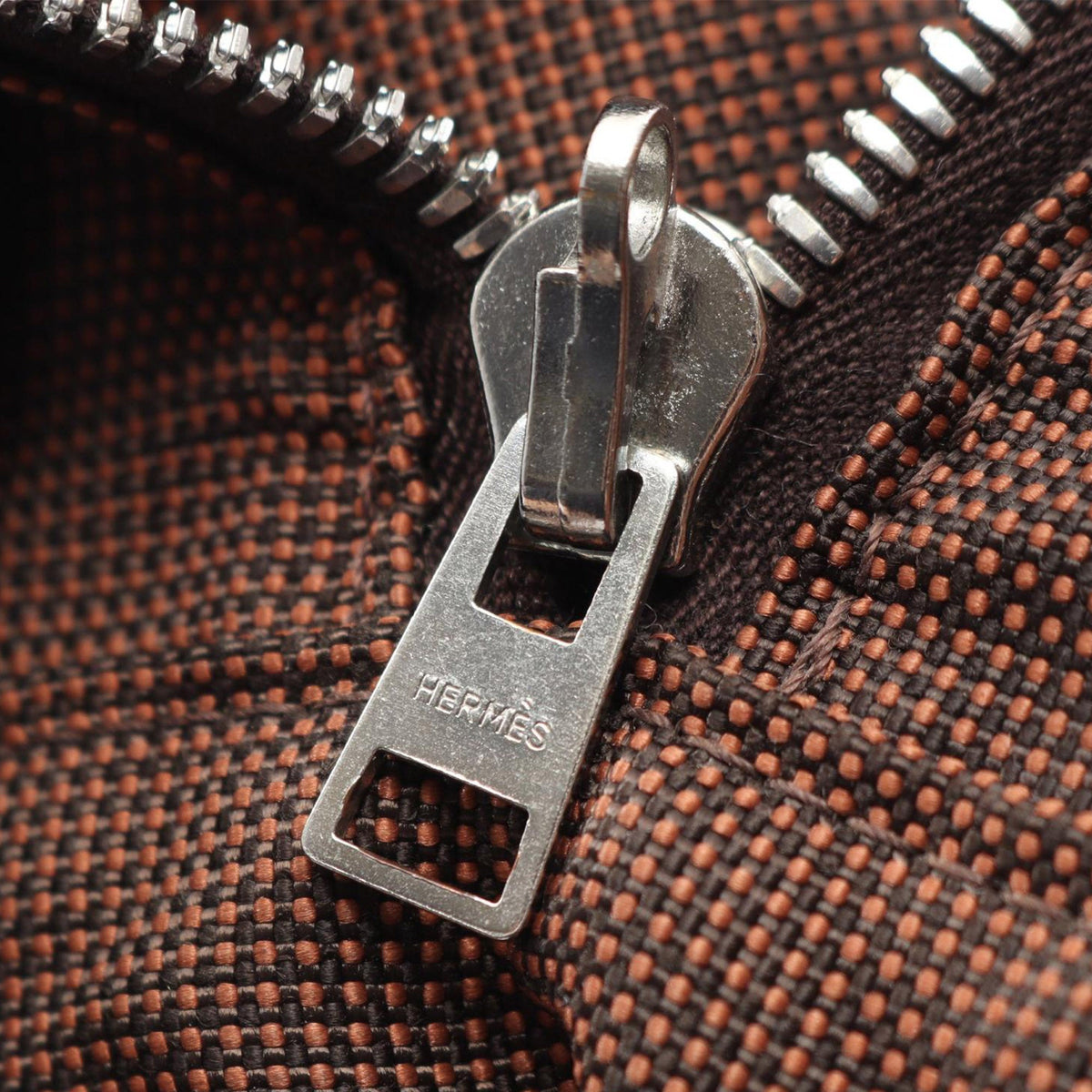 Hermès Canvas Herline Backpack MM