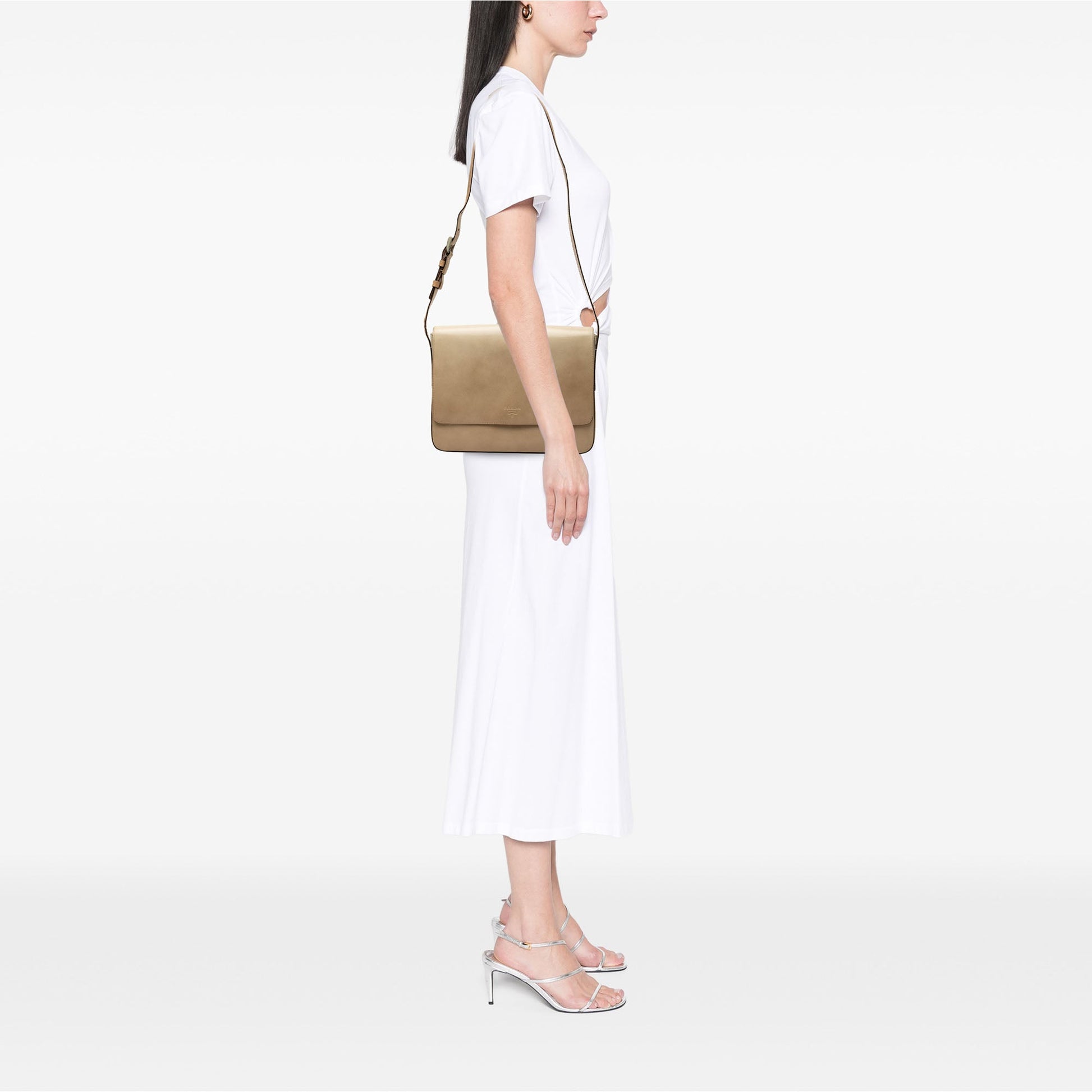 Prada Spazzolato Leather Crossbody