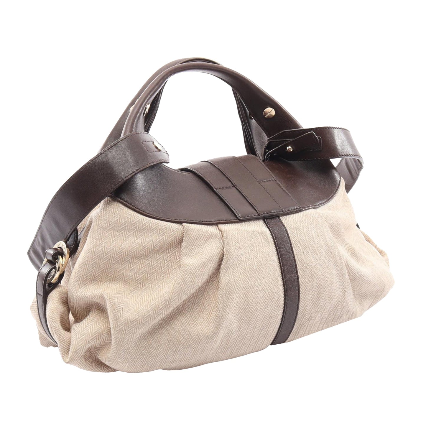 Bvlgari Canvas Chandra Satchel