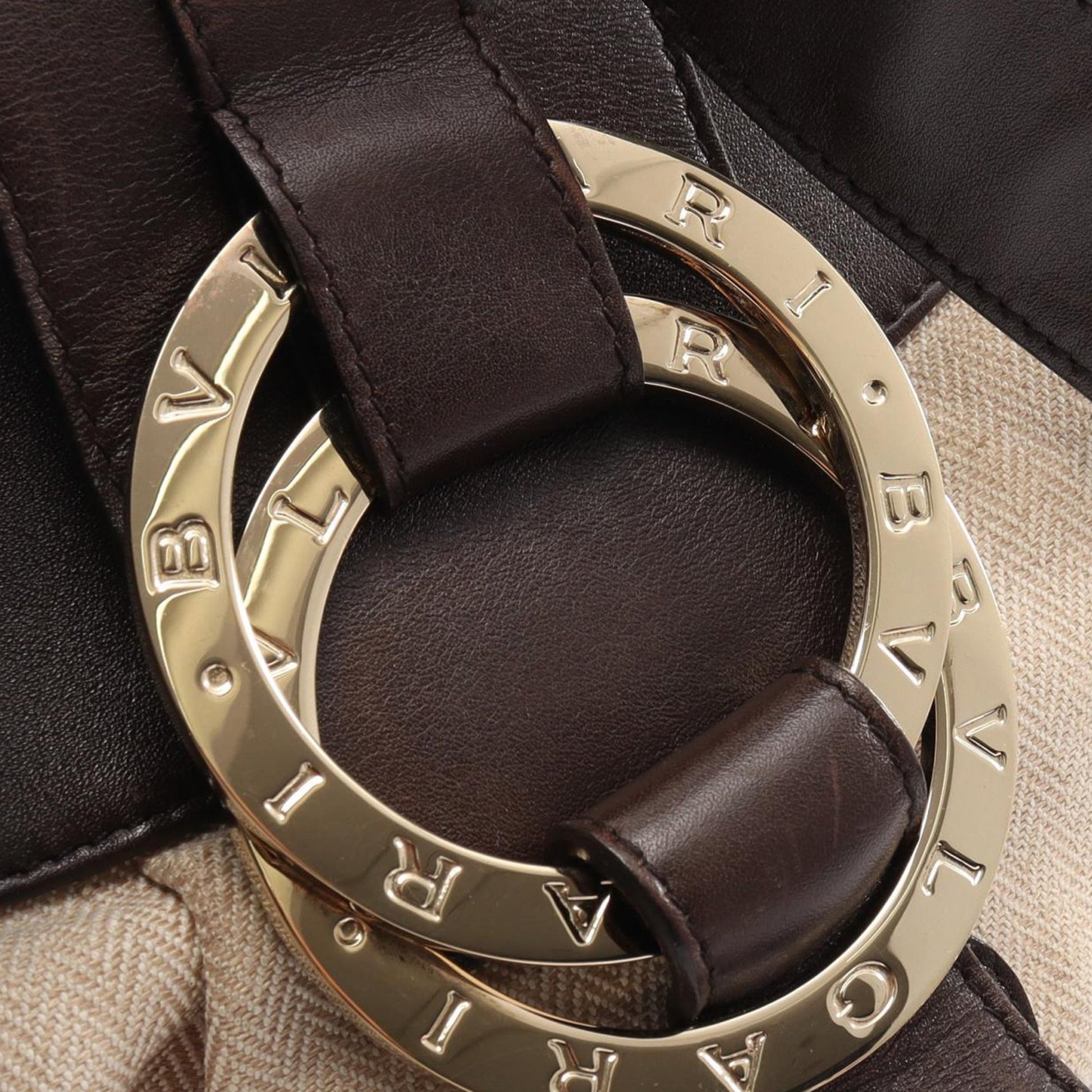 Bvlgari Canvas Chandra Satchel