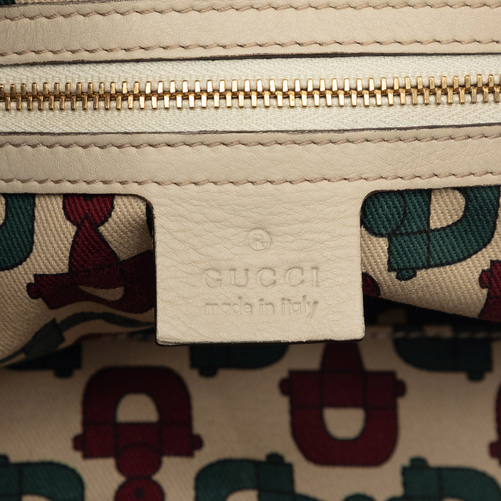Guccissima Bamboo Dialux Pop Satchel