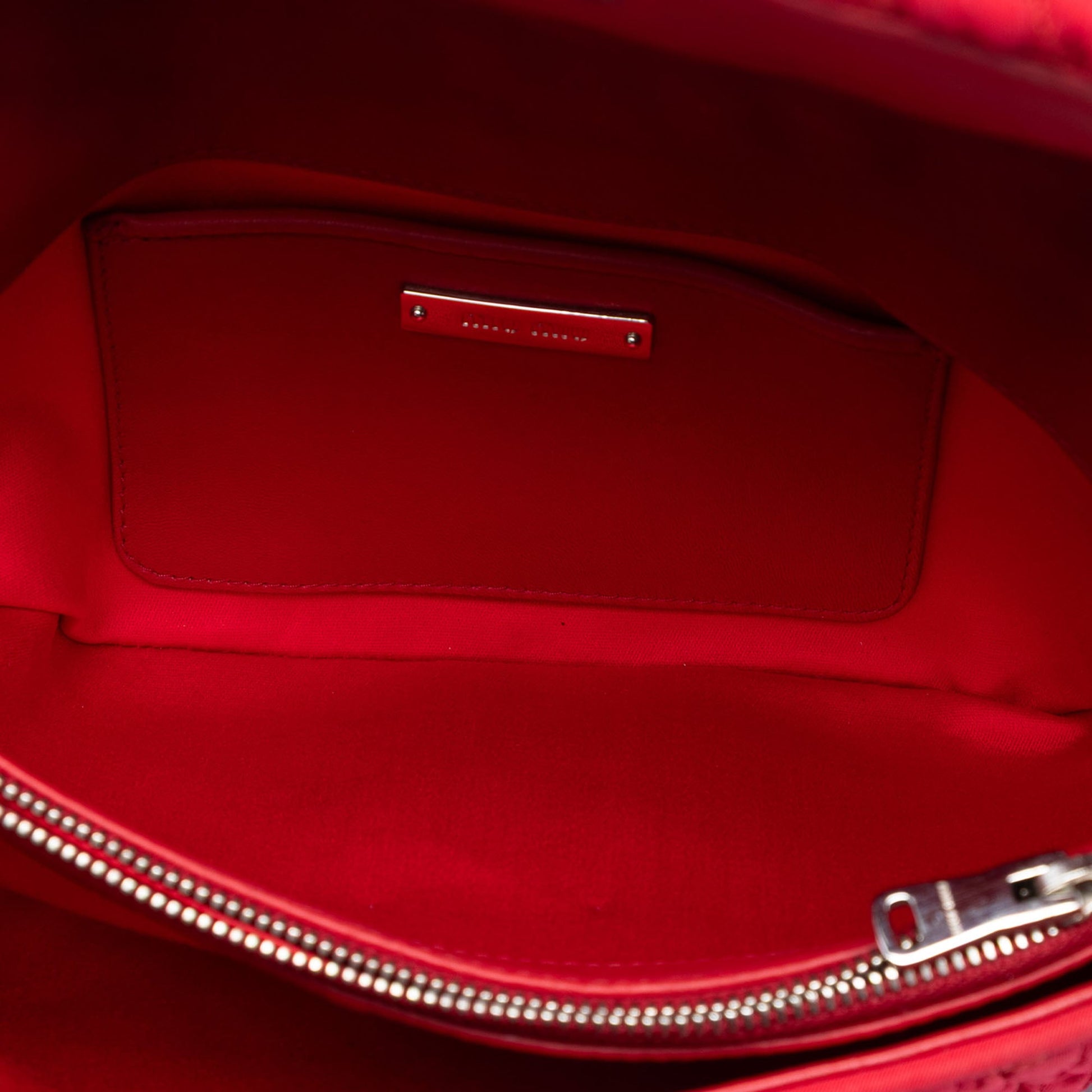 Miu Miu Matelasse Nylon Crystal Chain Satchel