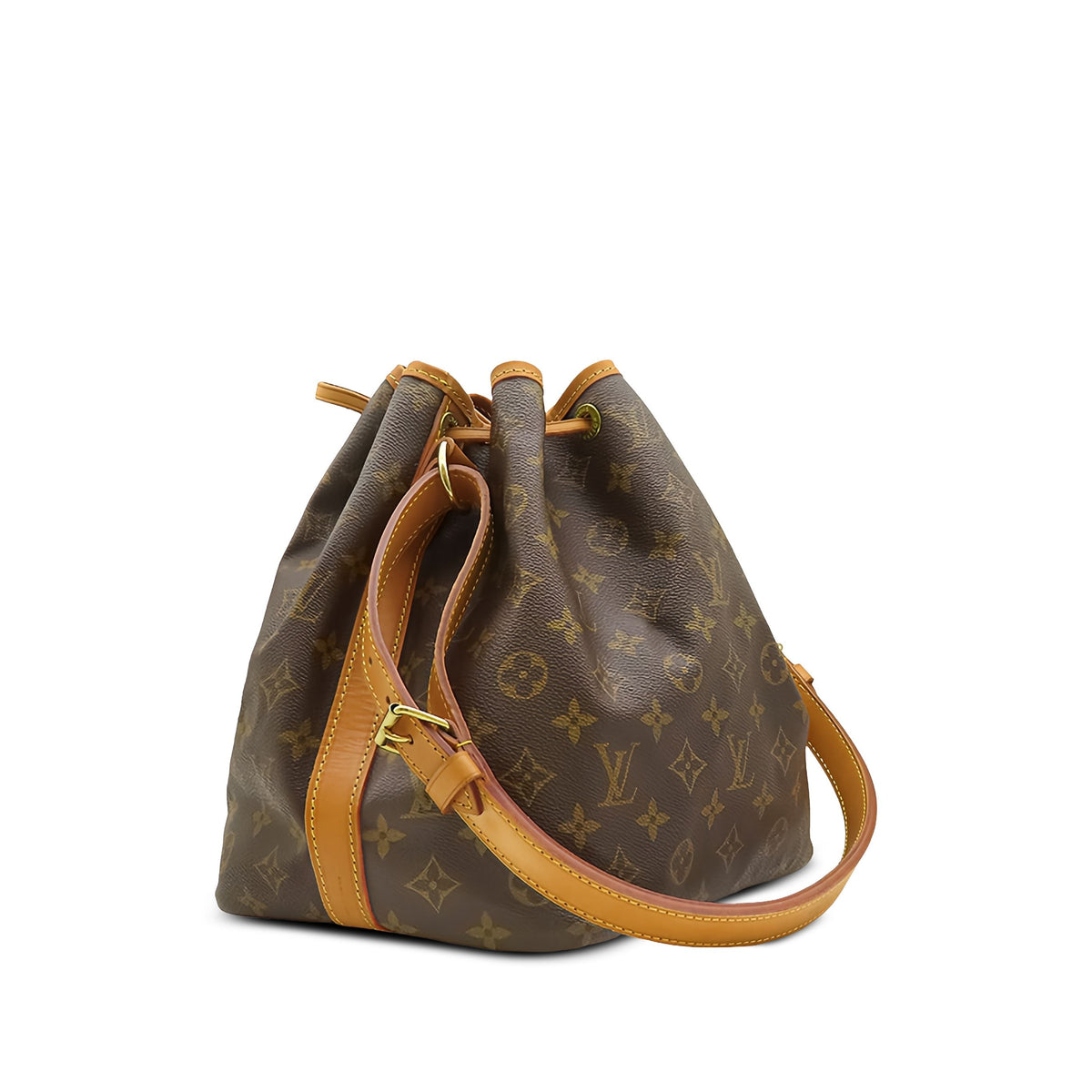 Louis Vuitton Monogram Petit Noe — Brown