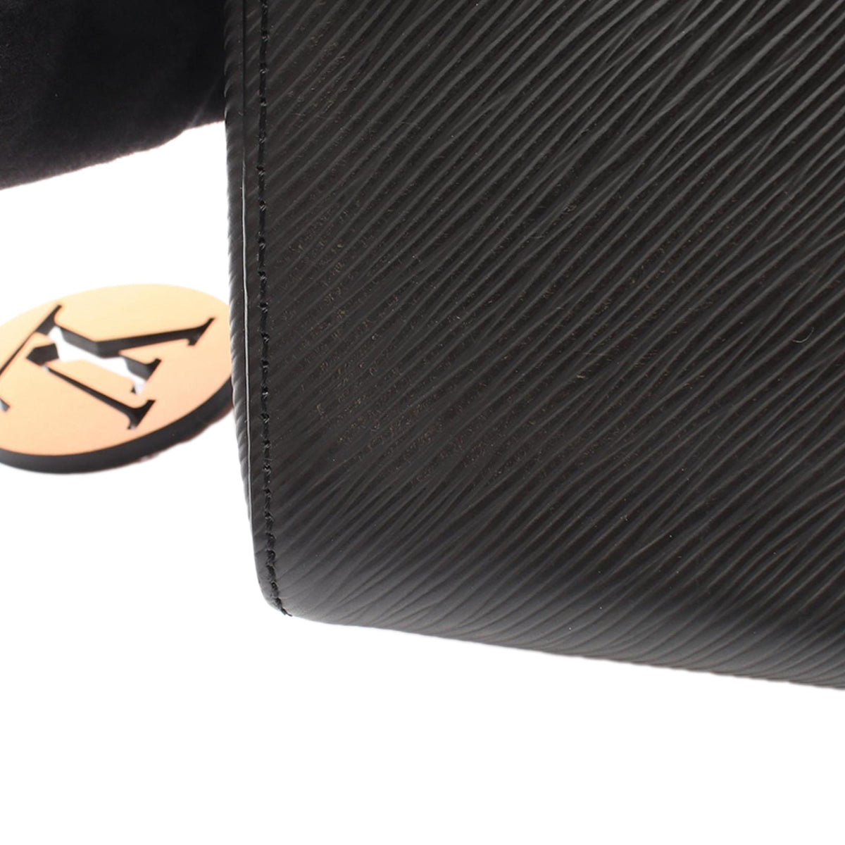 Louis Vuitton Epi Twist Braided Handle MM — Black
