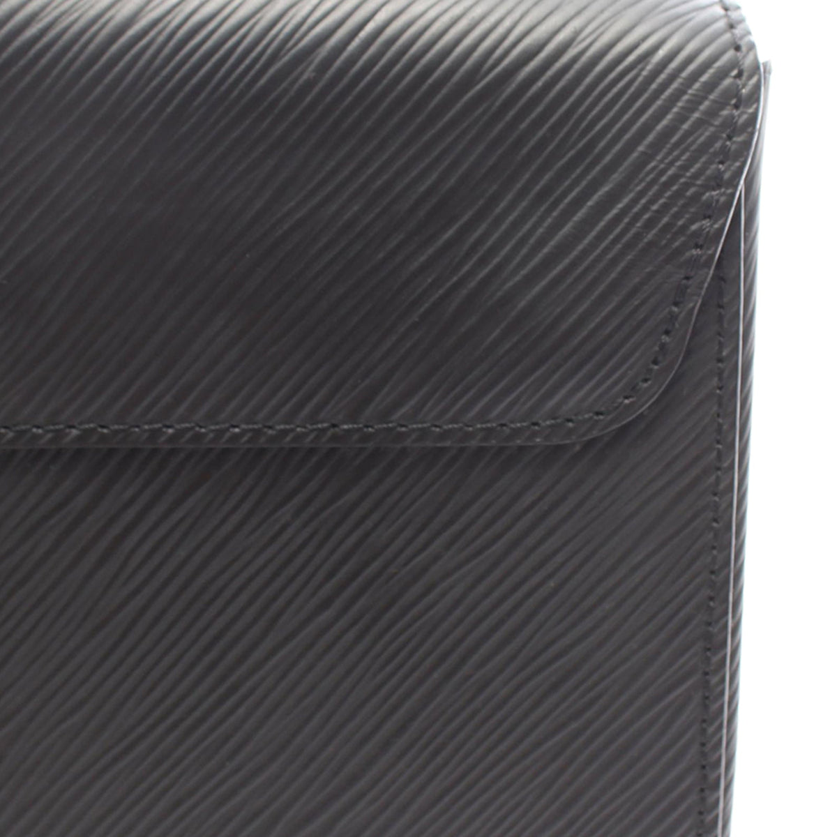Louis Vuitton Epi Twist Braided Handle MM — Black