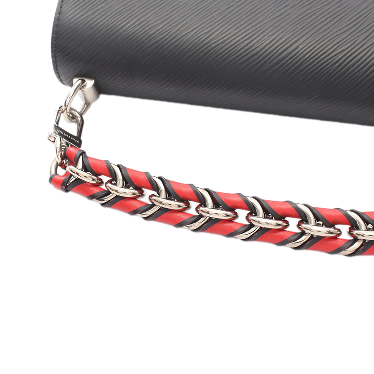 Louis Vuitton Epi Twist Braided Handle MM — Black