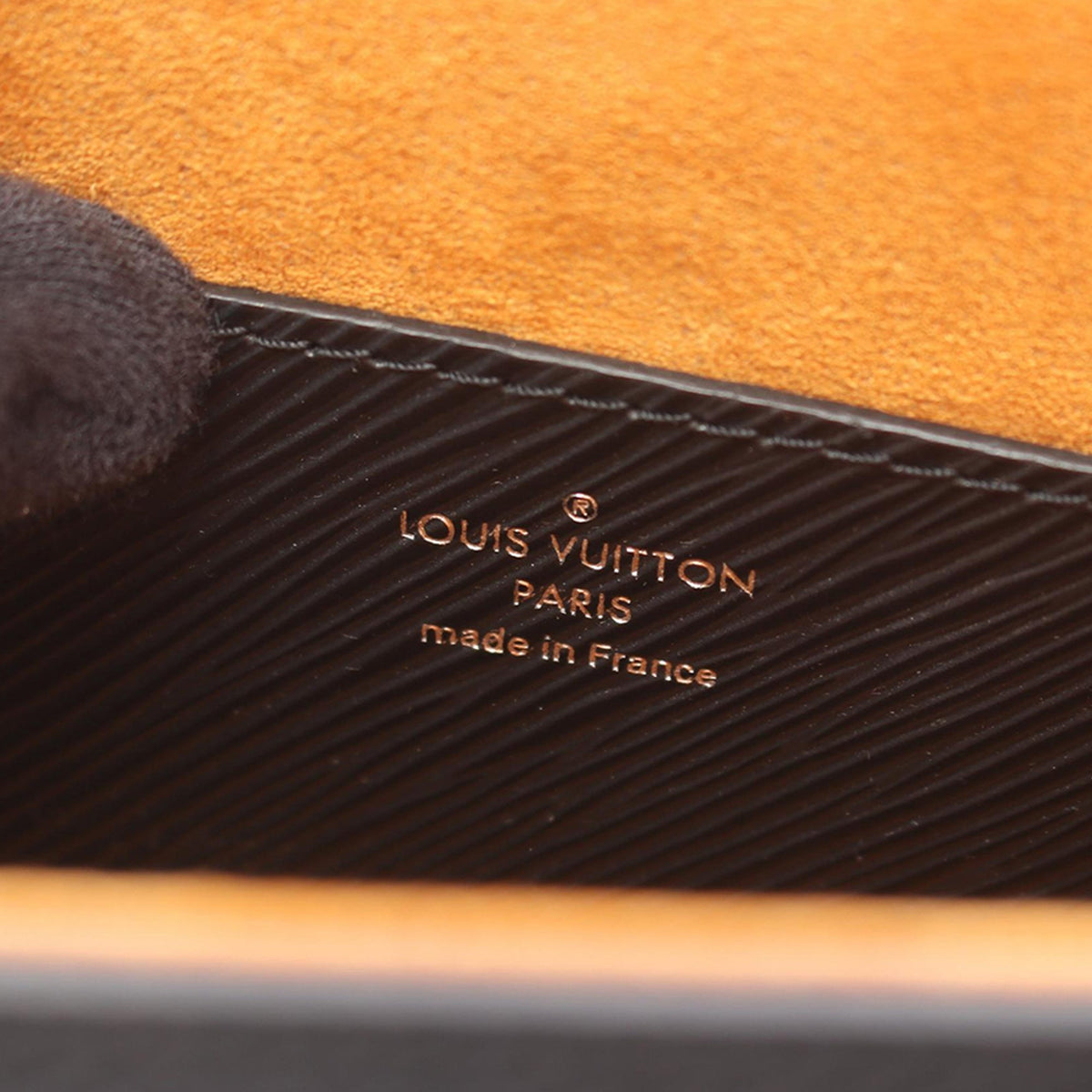 Louis Vuitton Epi Twist Braided Handle MM — Black