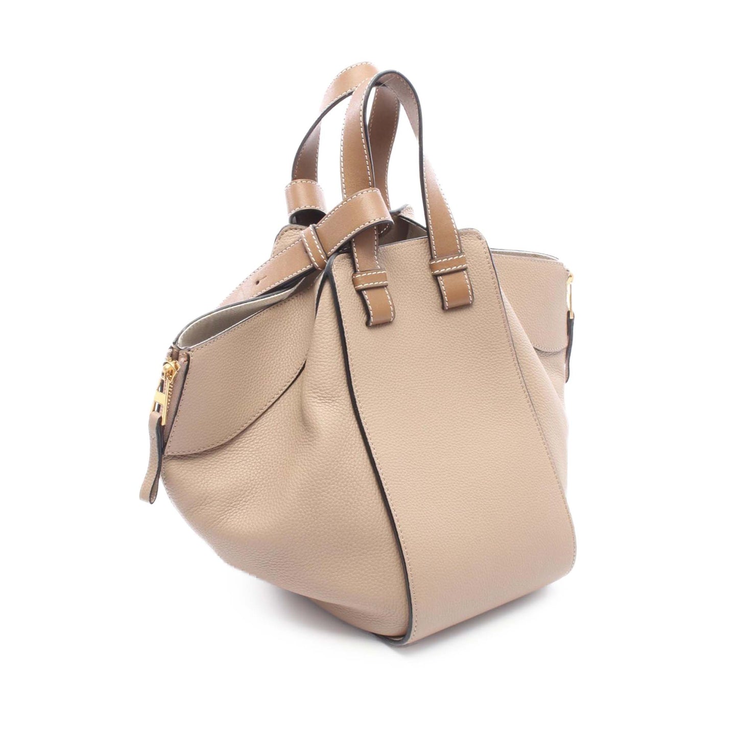 LOEWE Small Grained Calfskin Drawstring Hammock Bag