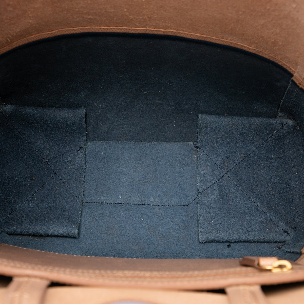 Celine Small Bicolor Grained Calfskin Vertical Cabas Tote