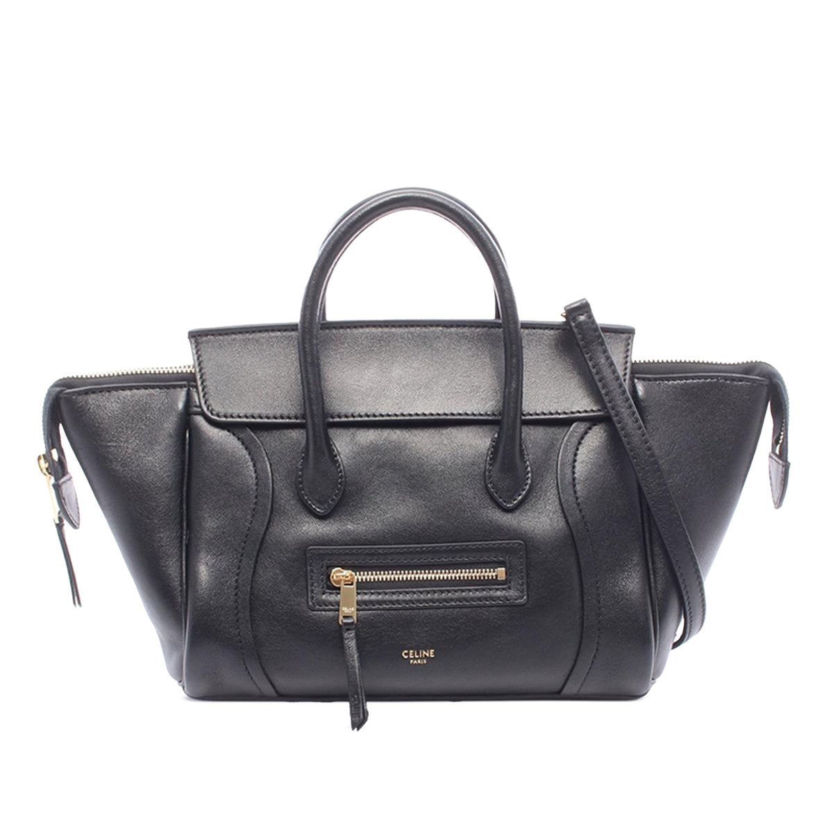 Celine Small Leather Little Luggage