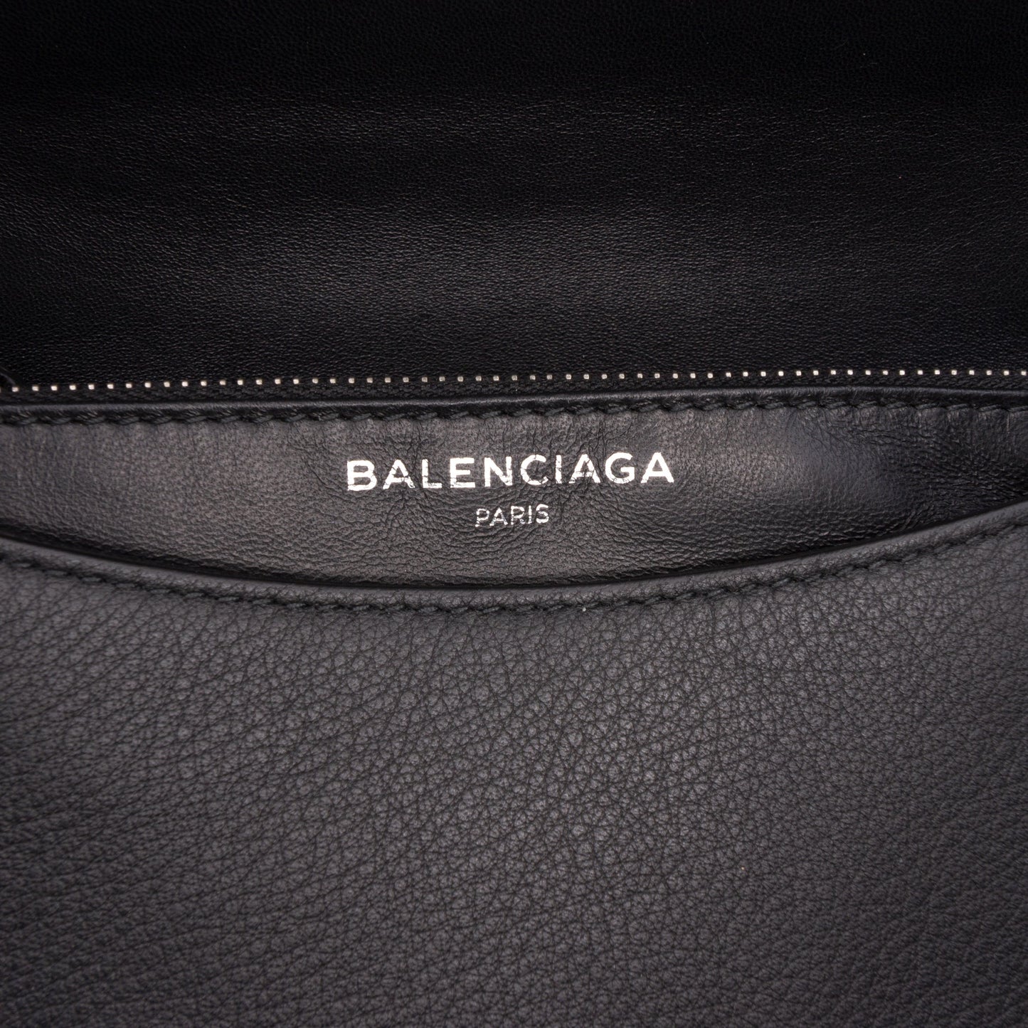 Balenciaga Leather Everyday Wallet on Chain
