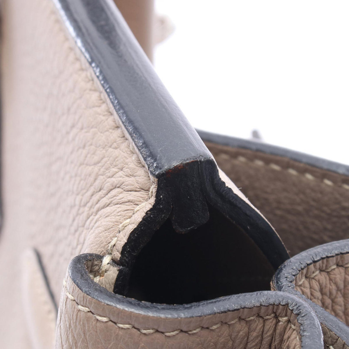 Hermès Clemence Birkin Retourne 35
