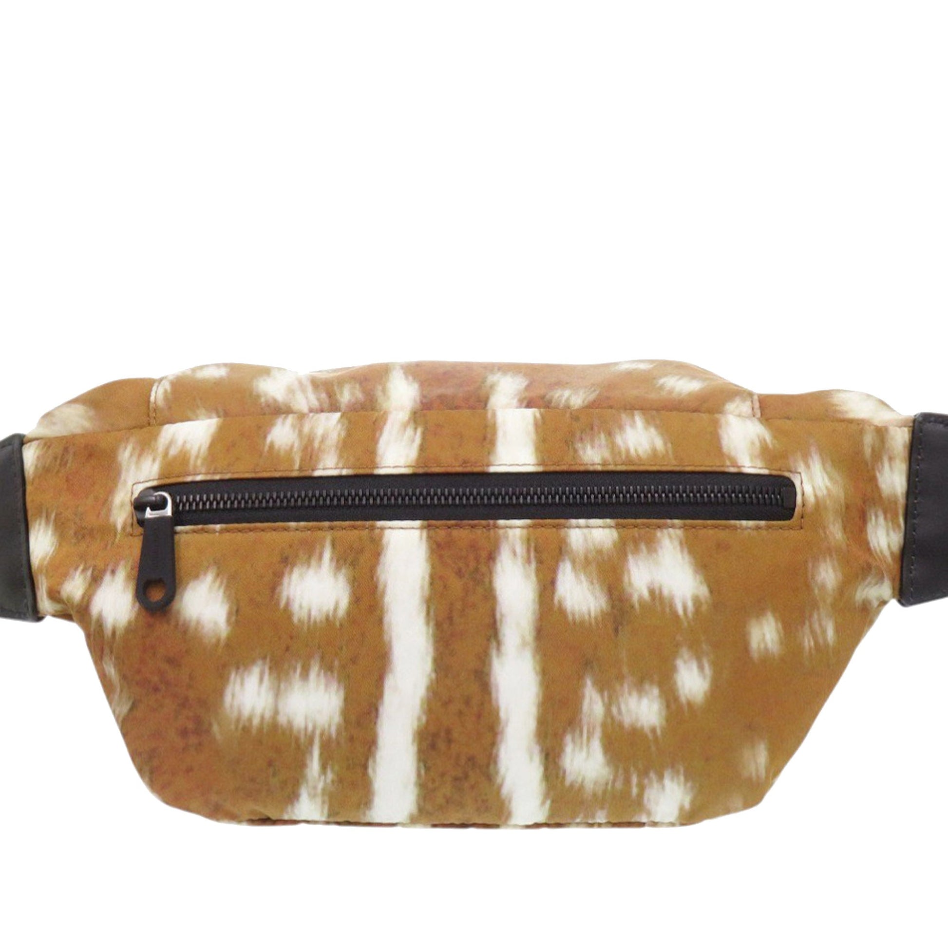 Logo Printed Nylon Belt Bag
