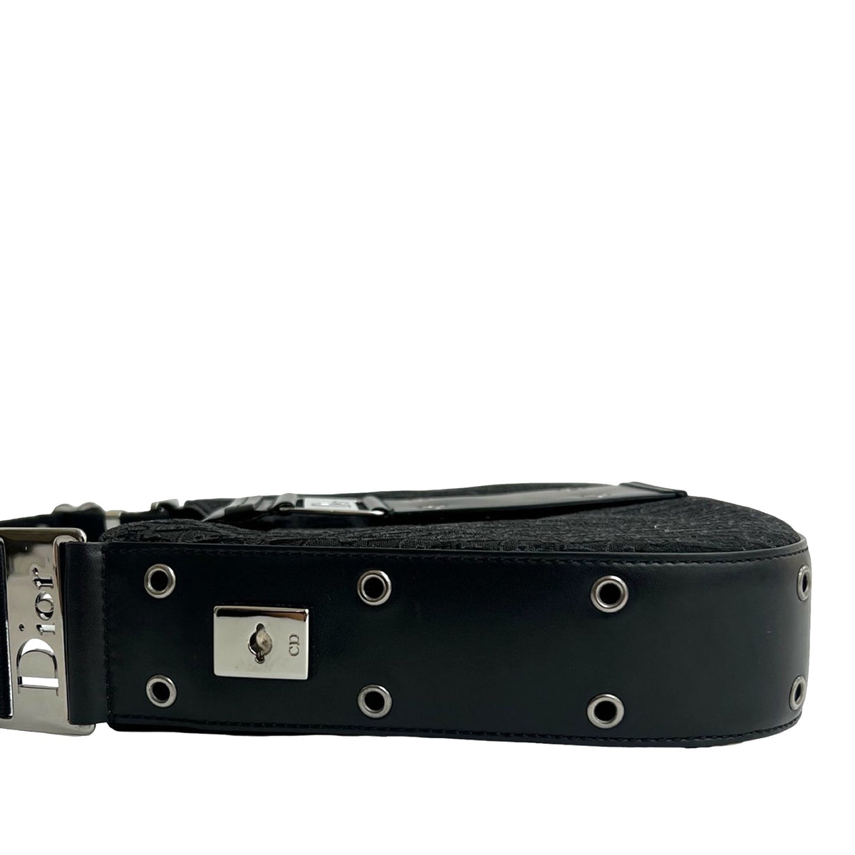 Dior Canvas Street Chic Columbus Shoulder Bag
