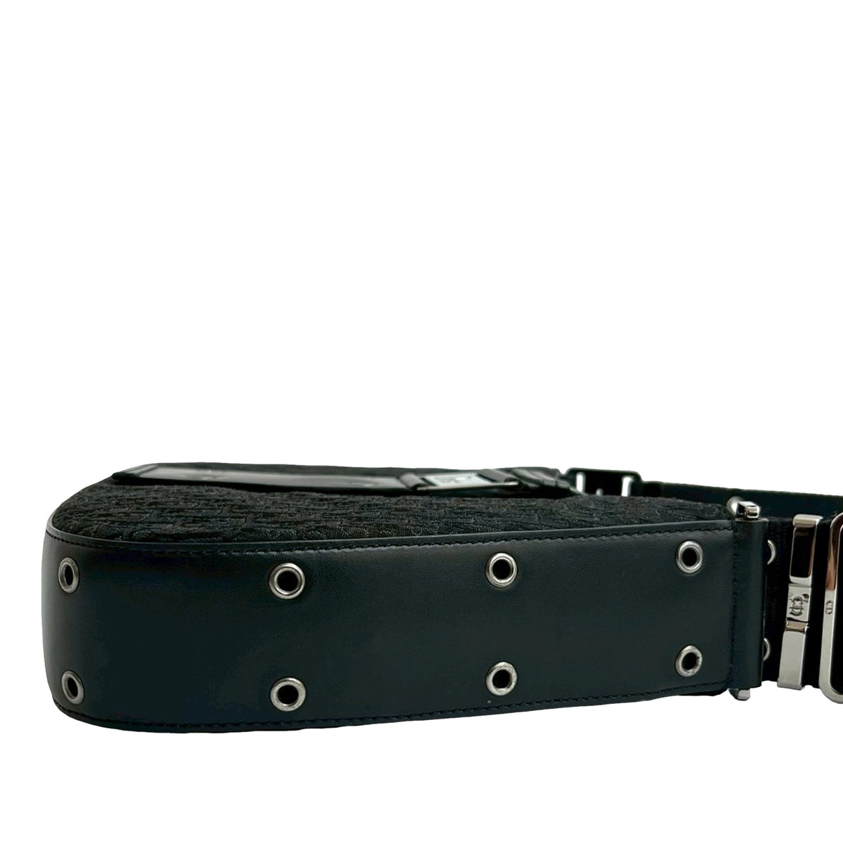 Dior Canvas Street Chic Columbus Shoulder Bag