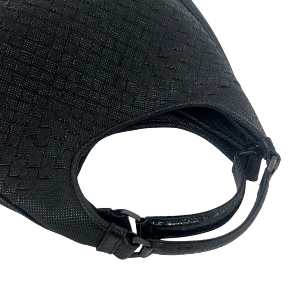 Bottega Veneta PVC Intrecciato Campana Shoulder Bag