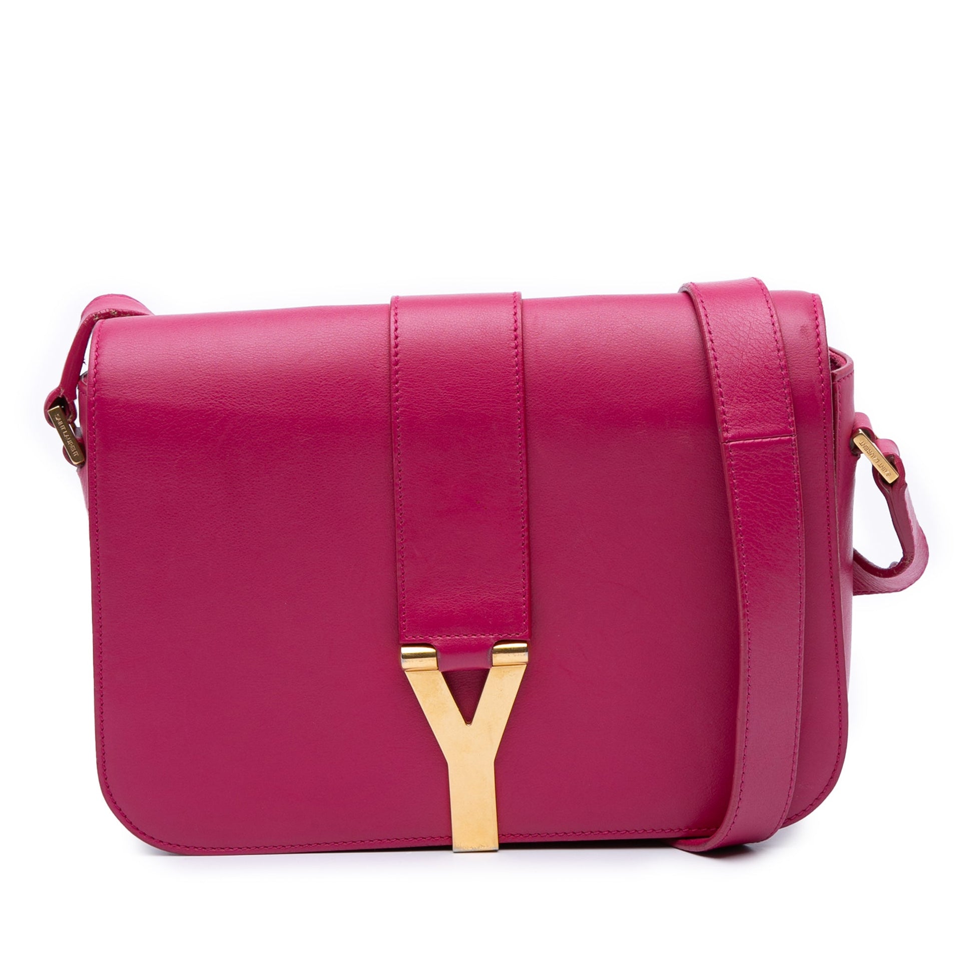 Saint Laurent Leather Chyc Y Ligne Crossbody